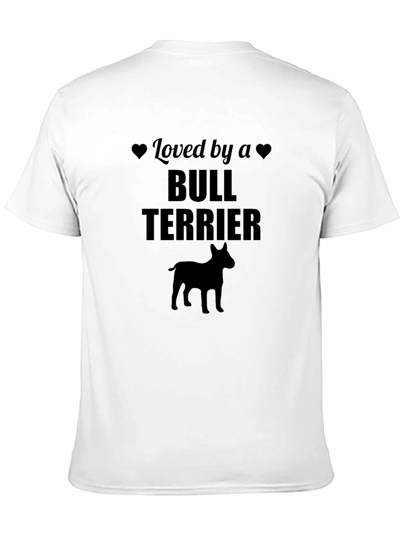 Bull Terrier Lover T-Shirt - Unisex Black Tee