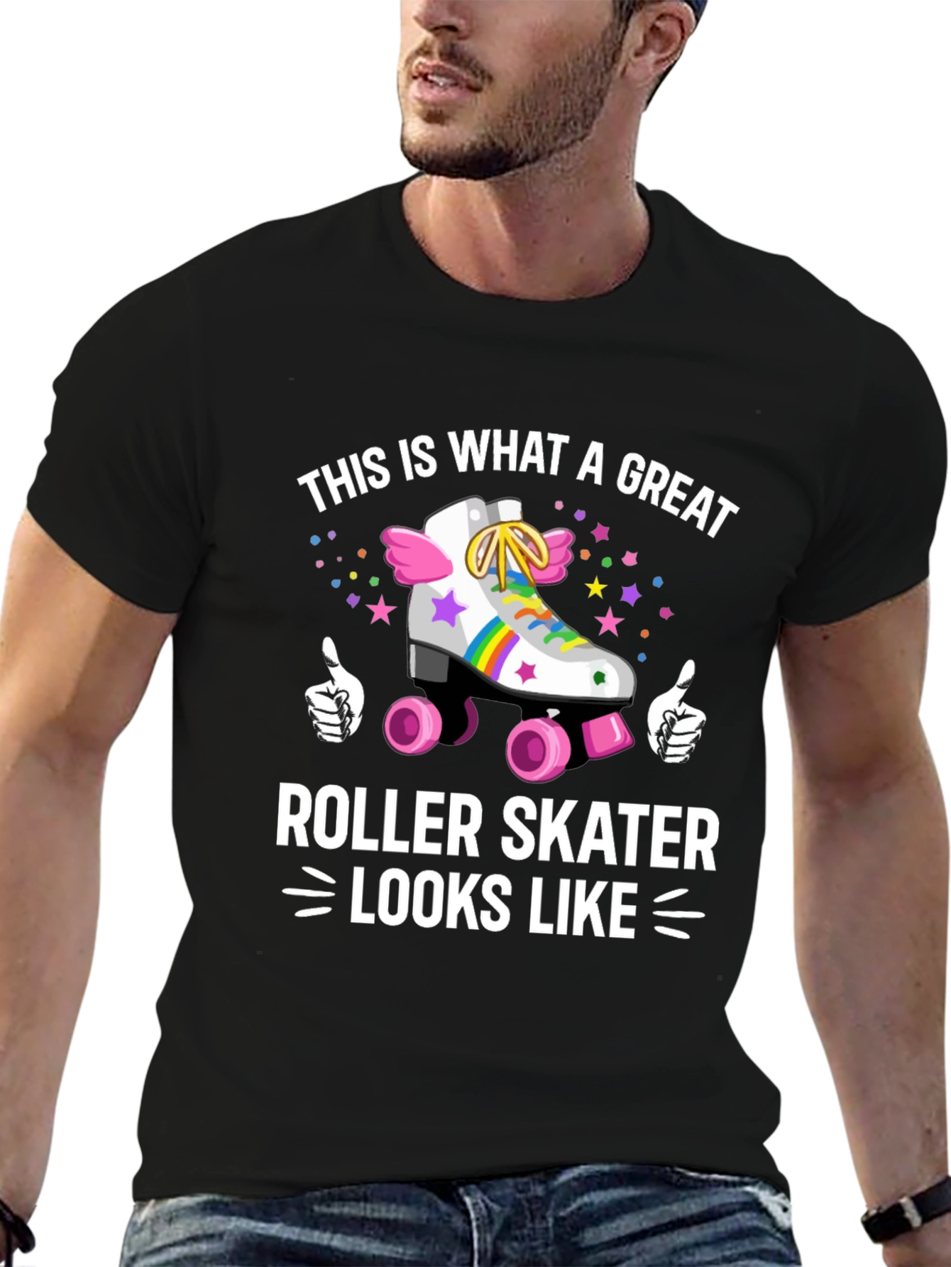 Great Roller Skater T-Shirt - Unique Design