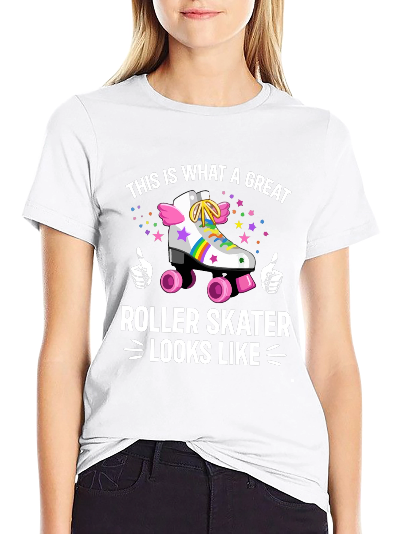 Great Roller Skater T-Shirt - Unique Design