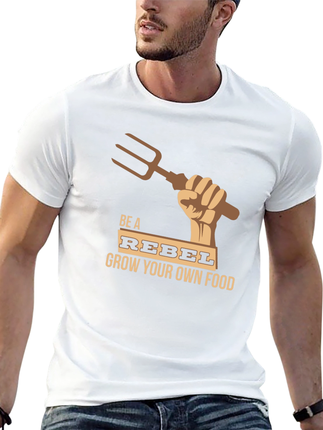 Rebel Grow Your Own Food Graphic Tee