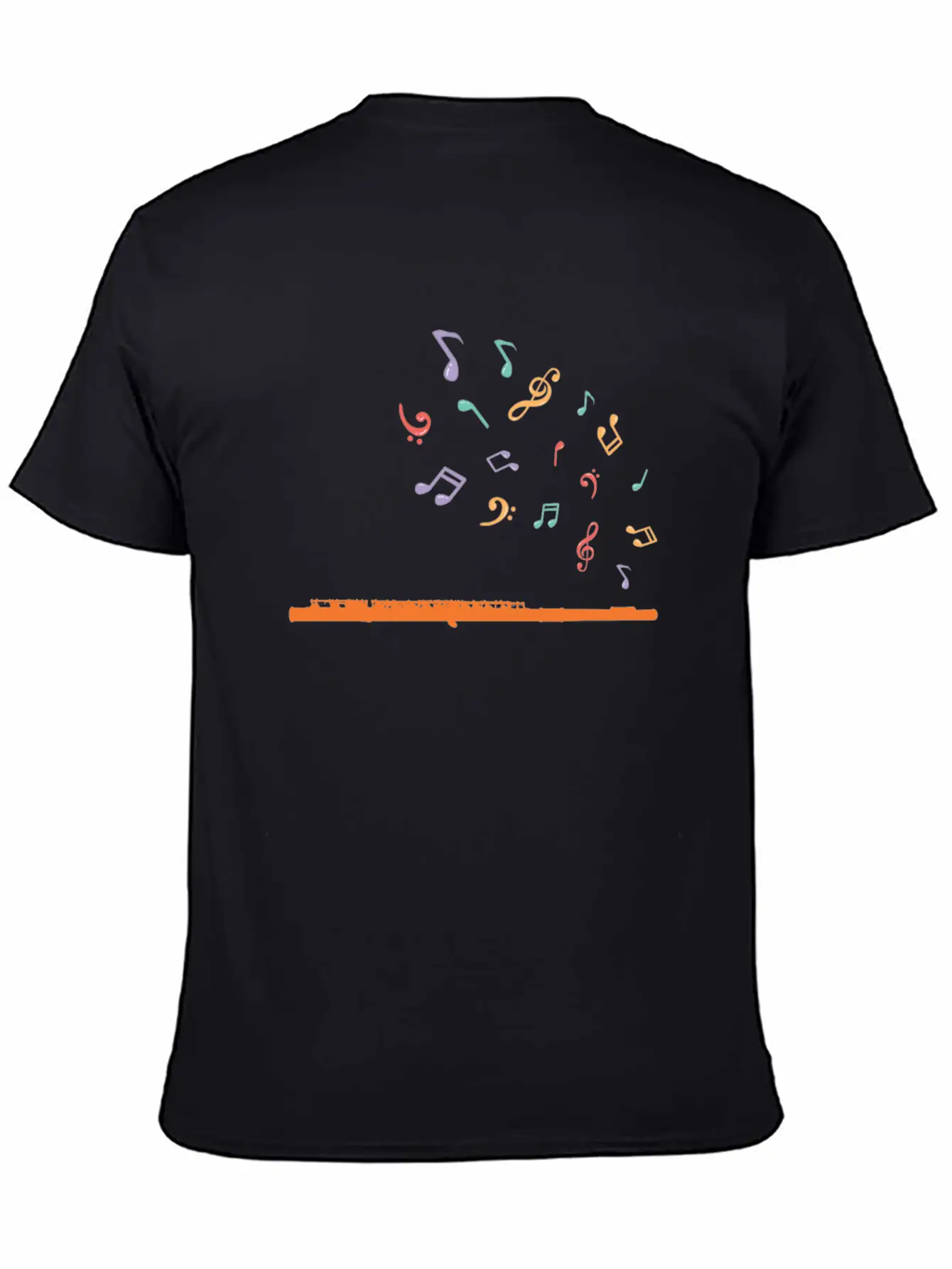 Flöte Classical Music Gift Essential Unisex Summer Tee – Soft Cotton Casual Fit