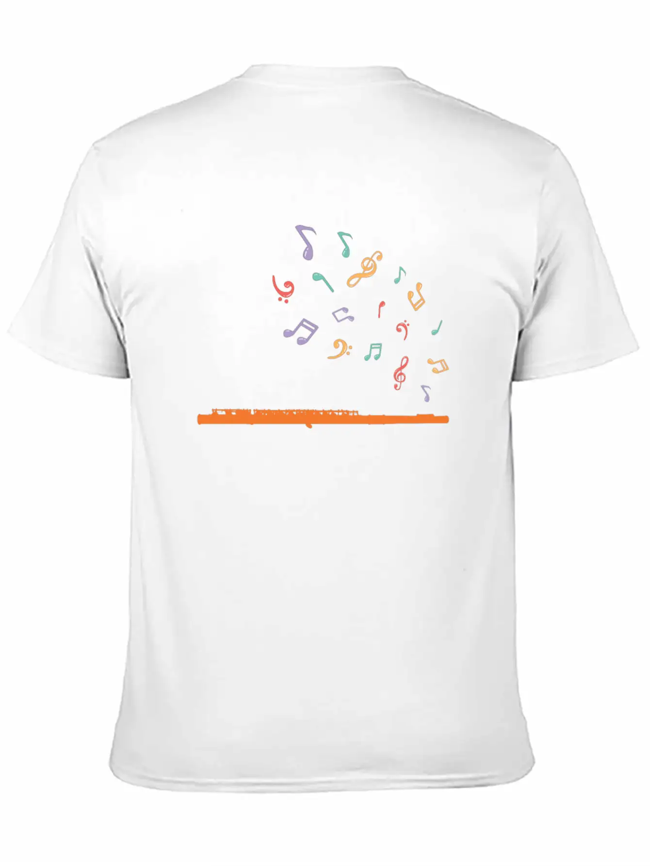 Flöte Classical Music Gift Essential Unisex Summer Tee – Soft Cotton Casual Fit