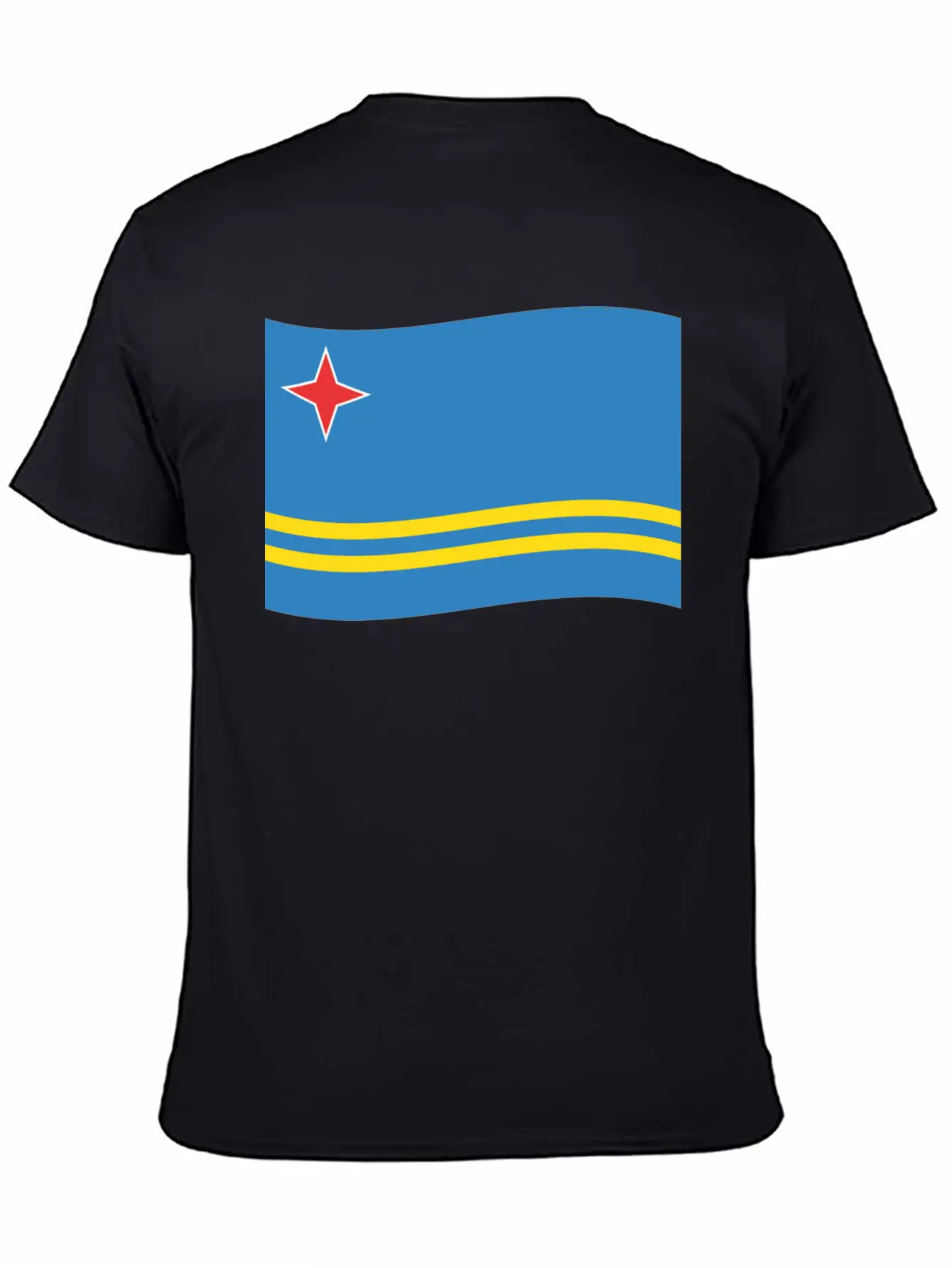 Flag Aruba Basic Graphic T-Shirt – Daily Comfort In Soft Cotton