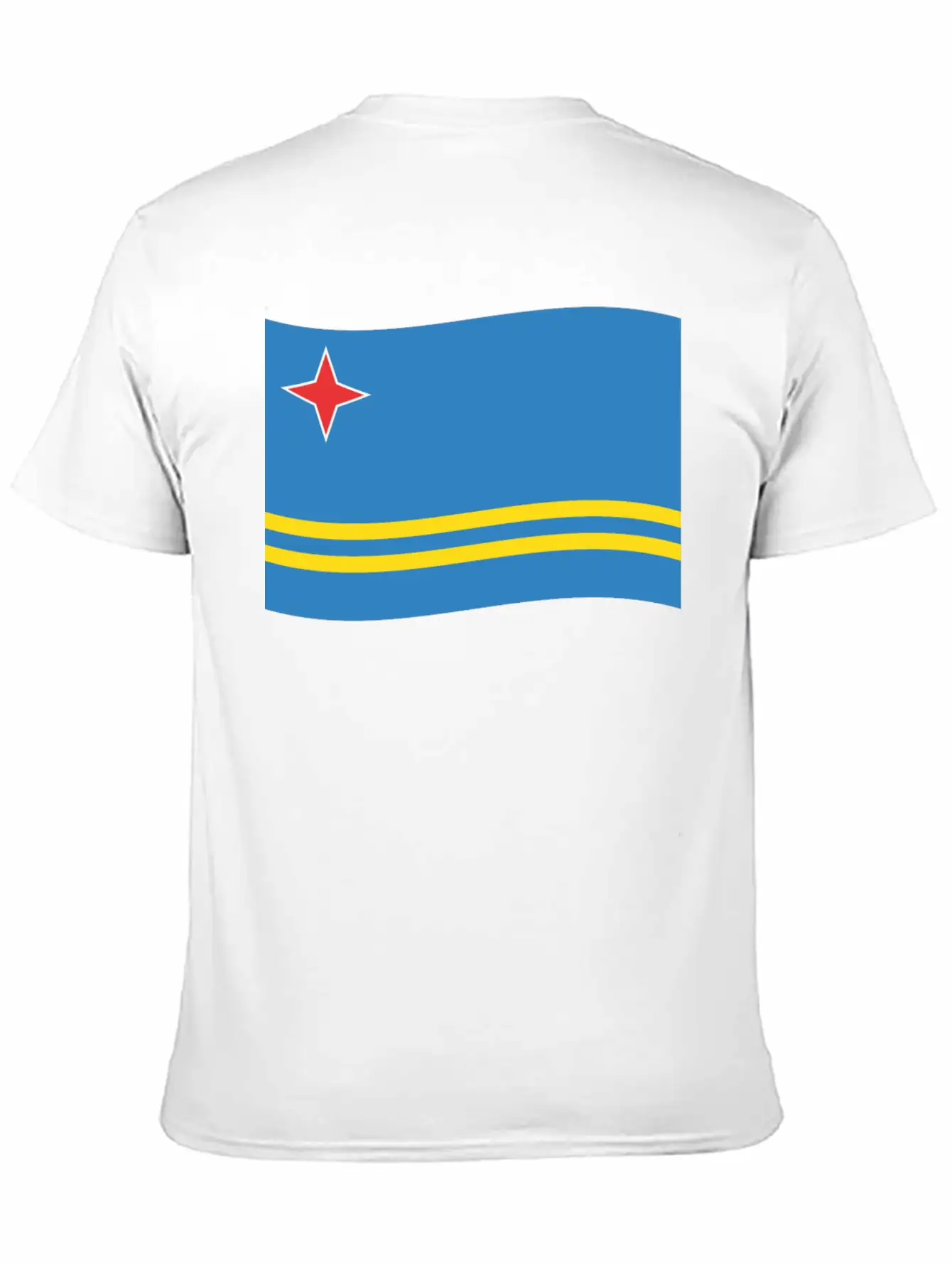 Flag Aruba Basic Graphic T-Shirt – Daily Comfort In Soft Cotton
