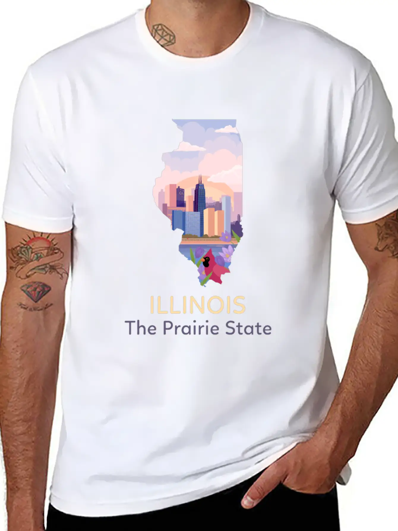 Flag Day Patriotic American Flag Independence Day Basic Graphic T-Shirt – Daily Comfort In Soft Cotton