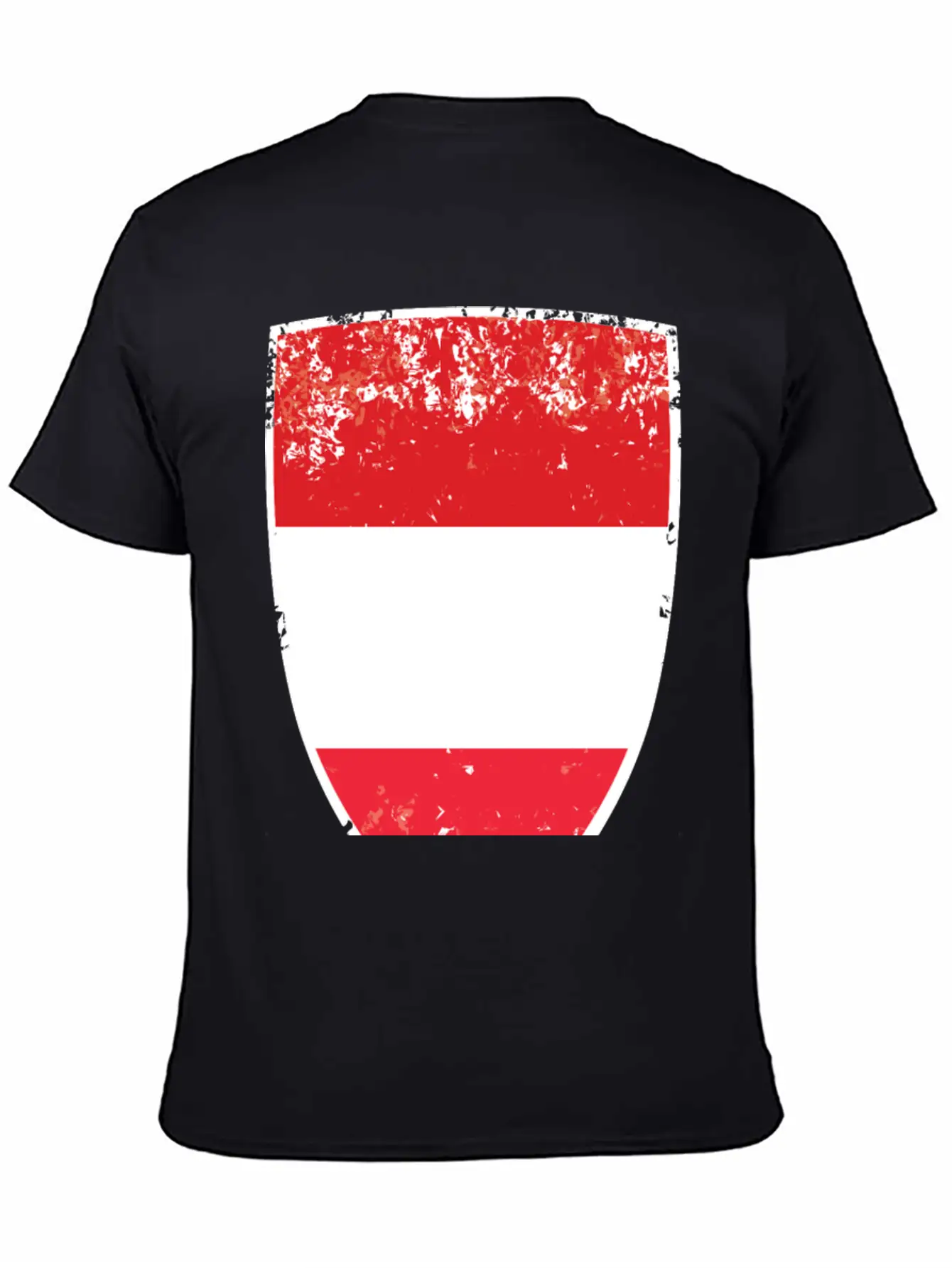 Flag Of Austria Basic Graphic T-Shirt – Daily Comfort In Soft Cotton