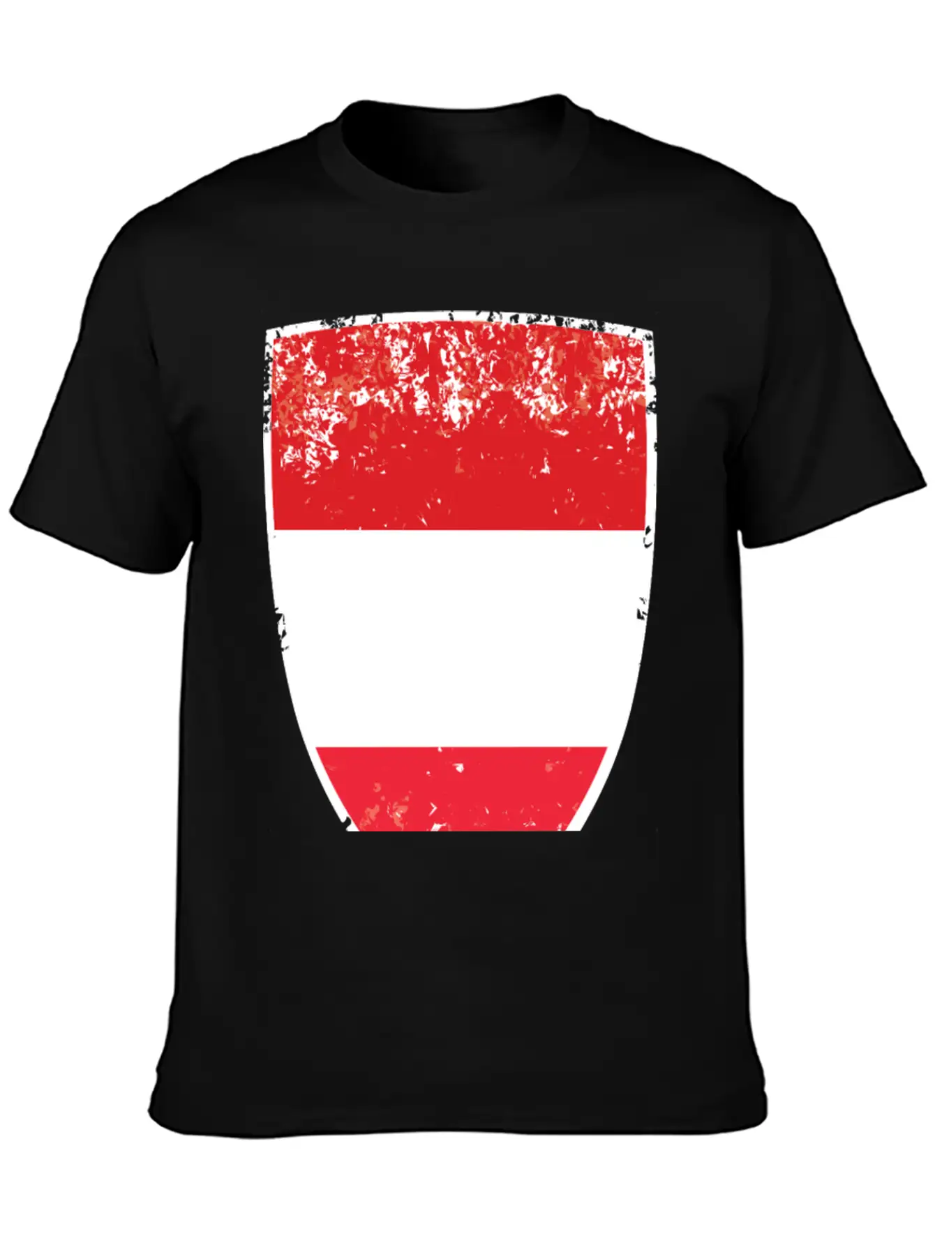 Flag Of Austria Basic Graphic T-Shirt – Daily Comfort In Soft Cotton