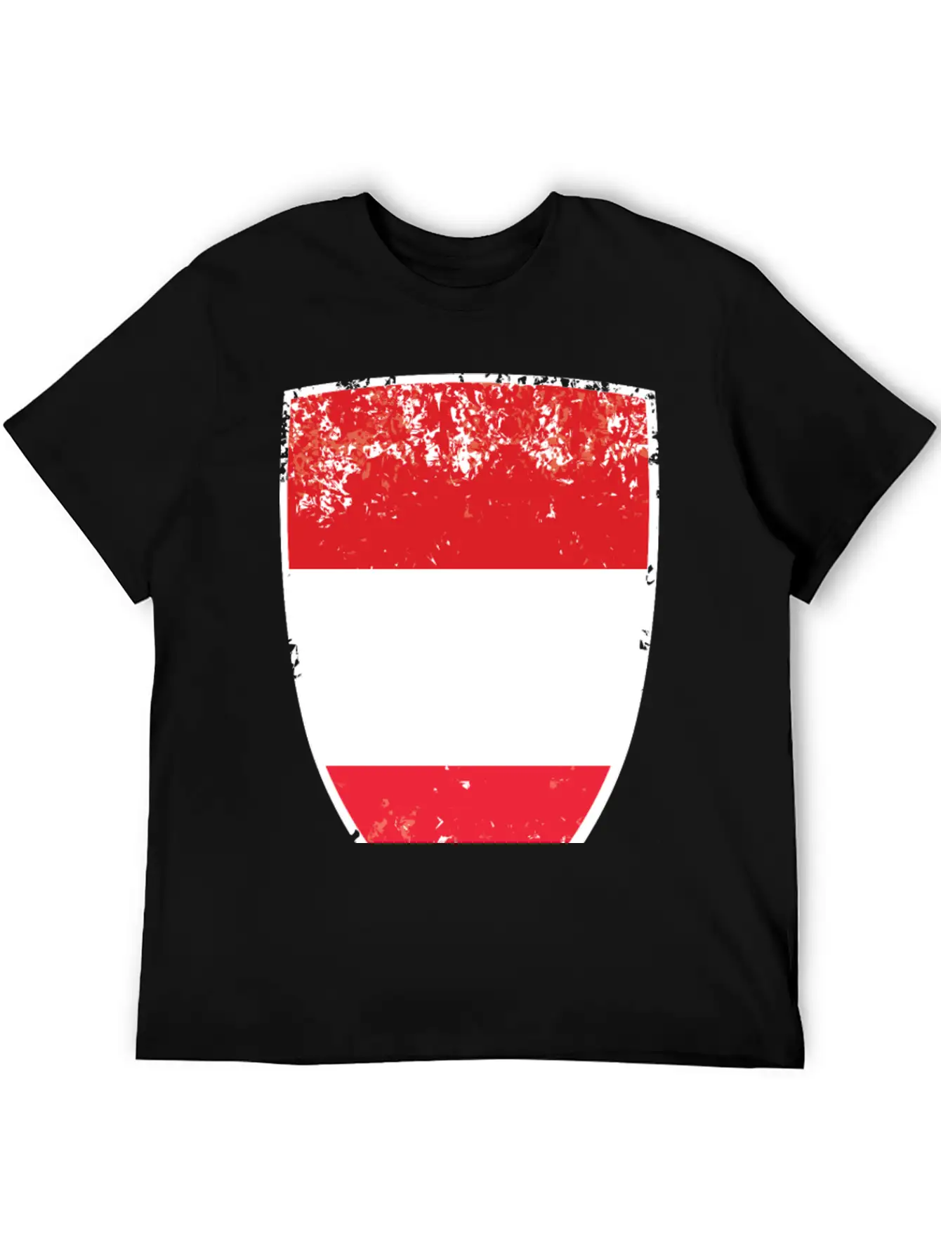 Flag Of Austria Basic Graphic T-Shirt – Daily Comfort In Soft Cotton