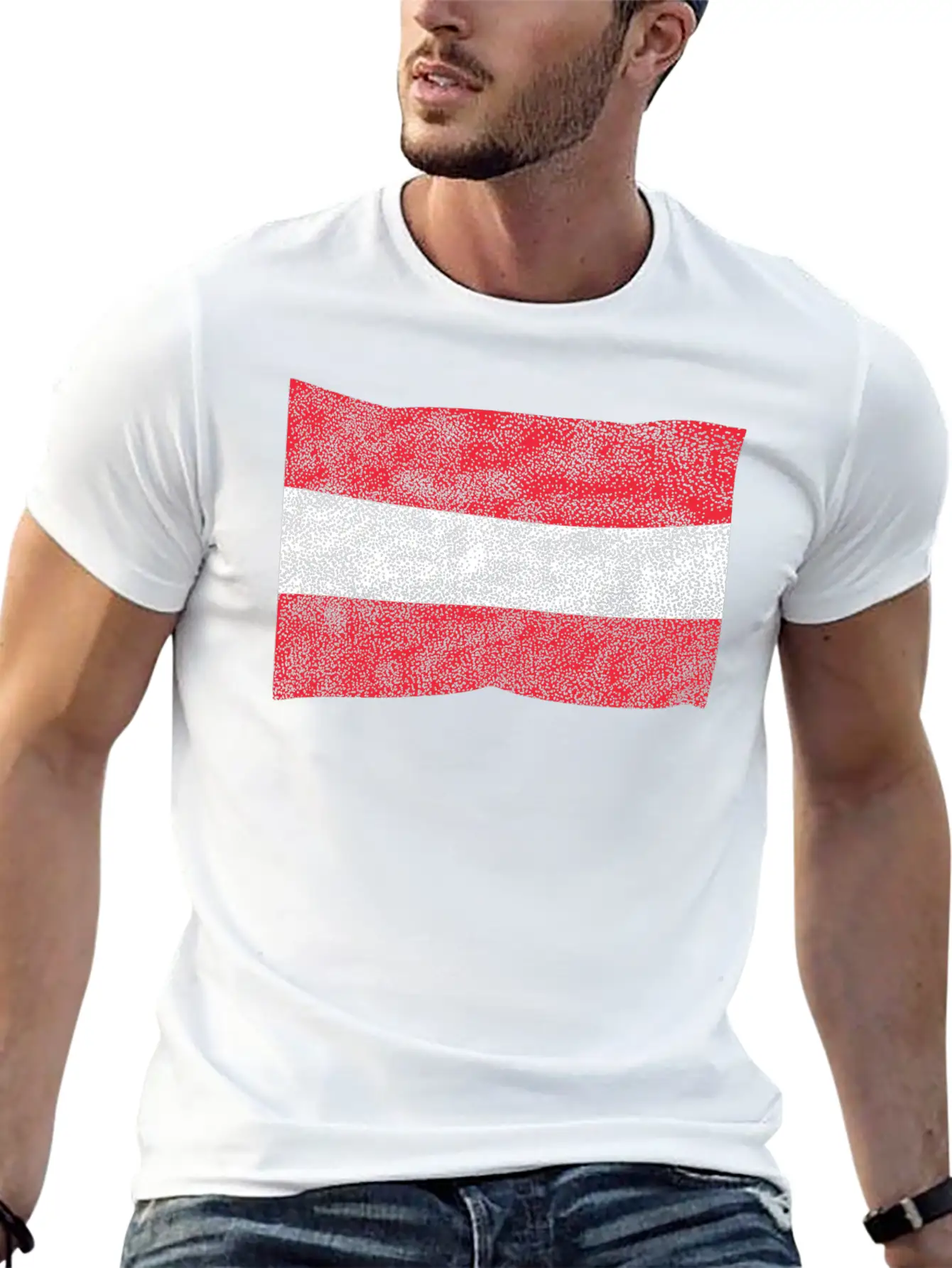 Flag Of Austria Essential Unisex Summer Tee – Soft Cotton Casual Fit