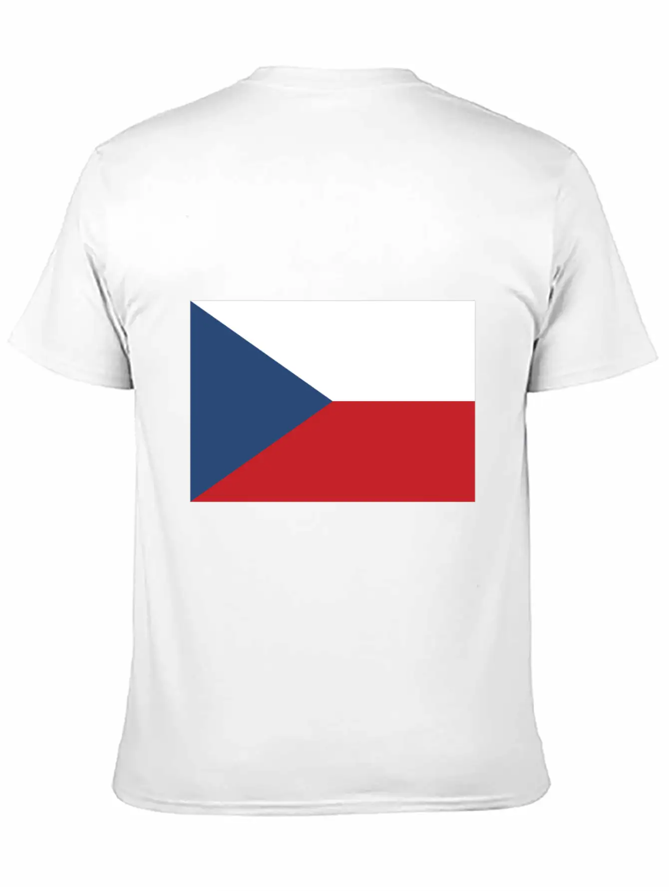 Flag Of Czechia, Flag Czechia, Czechia Flag Essential Unisex Summer Tee – Soft Cotton Casual Fit