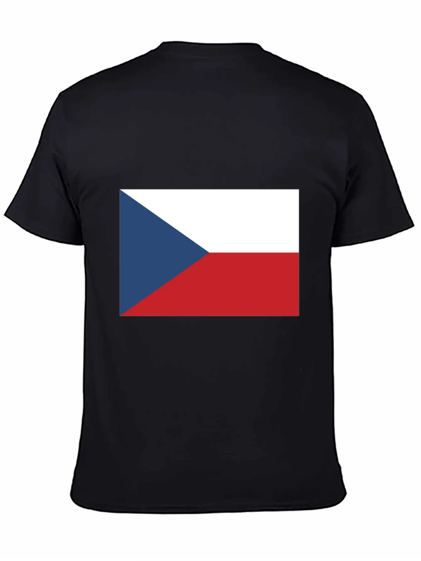 Flag Of Czechia, Flag Czechia, Czechia Flag Essential Unisex Summer Tee – Soft Cotton Casual Fit