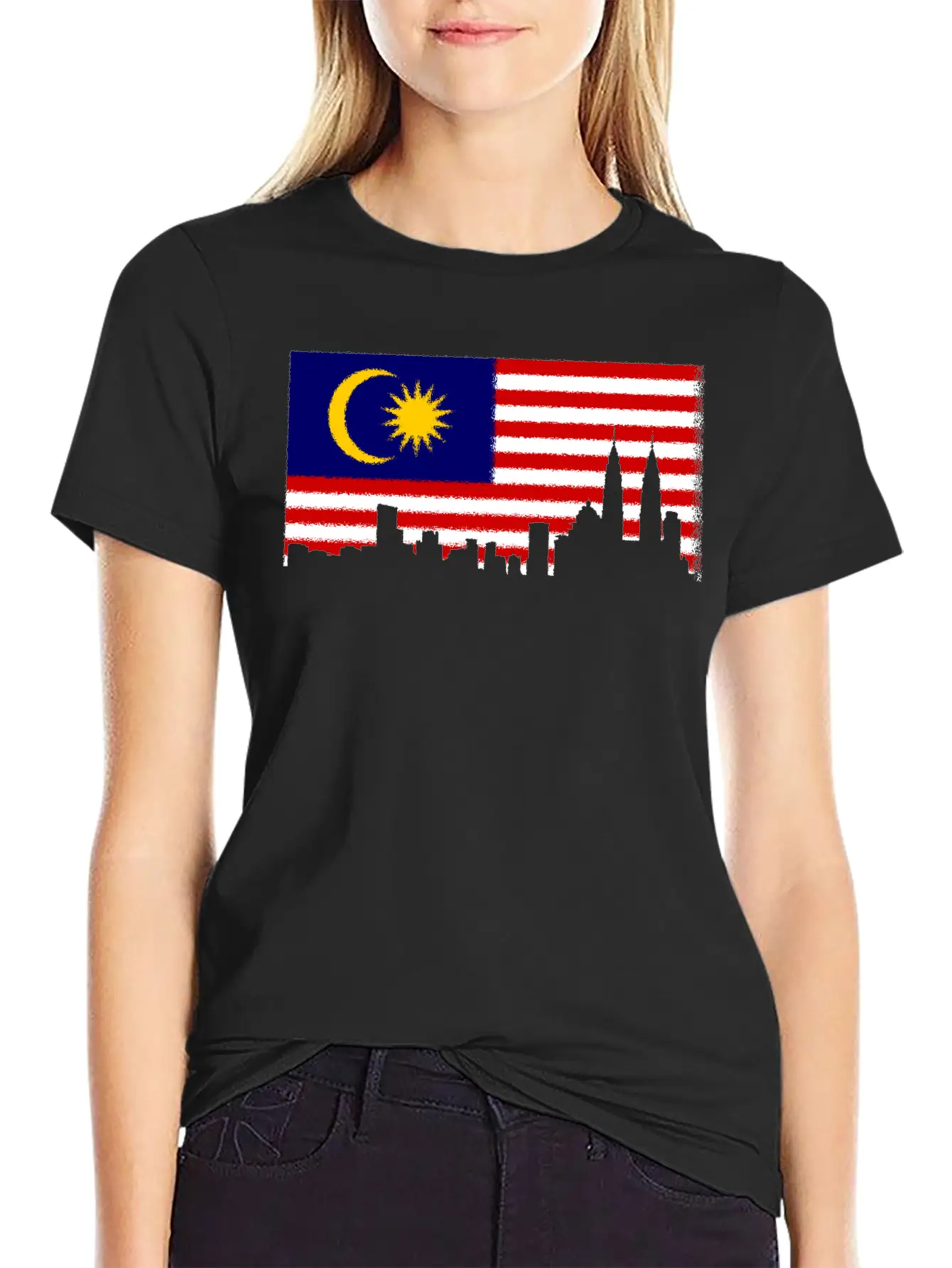 Flag Of Malaysia Comfortable Minimalist Graphic Tee – Summer Style Essential
