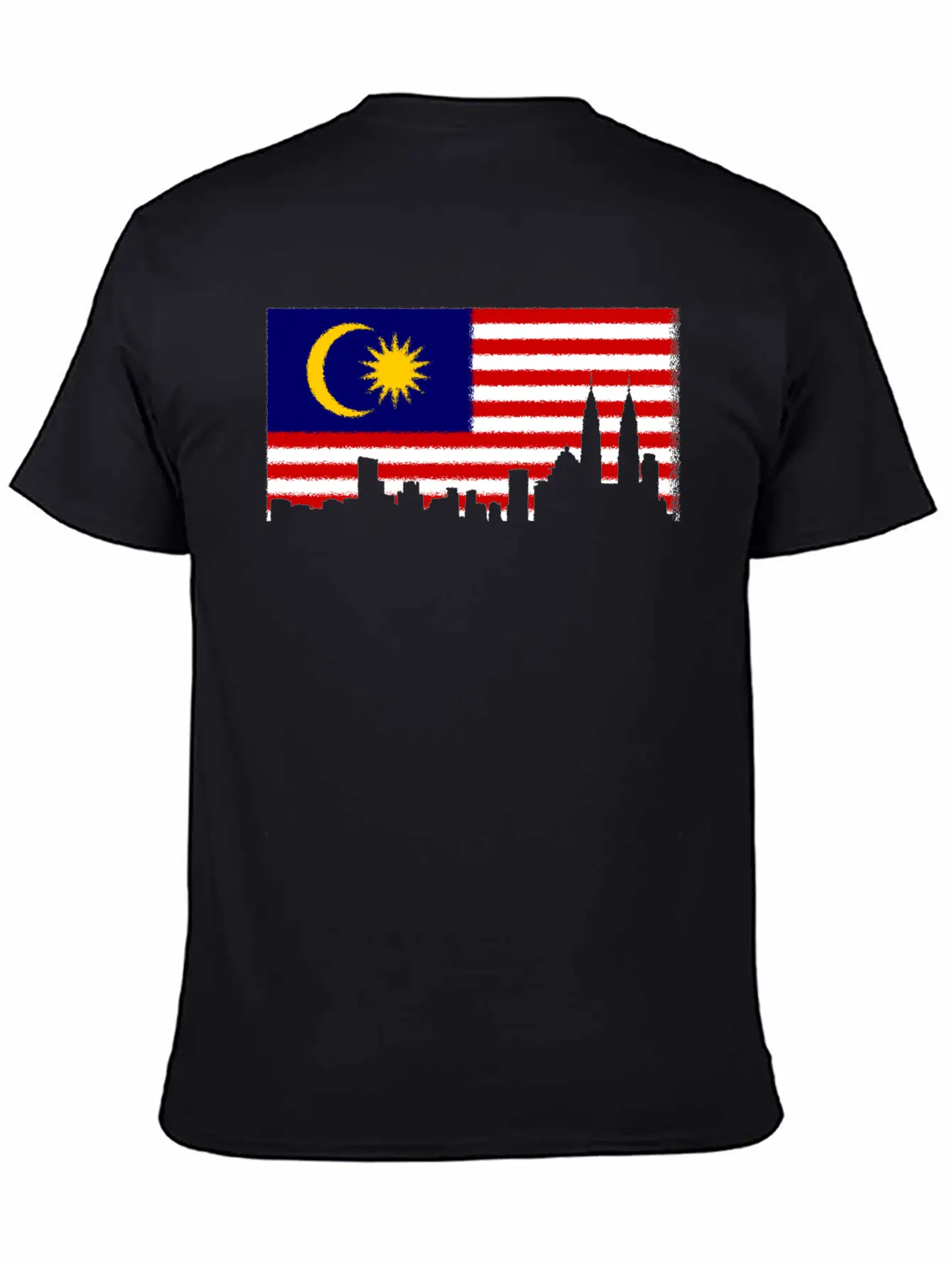 Flag Of Malaysia Comfortable Minimalist Graphic Tee – Summer Style Essential