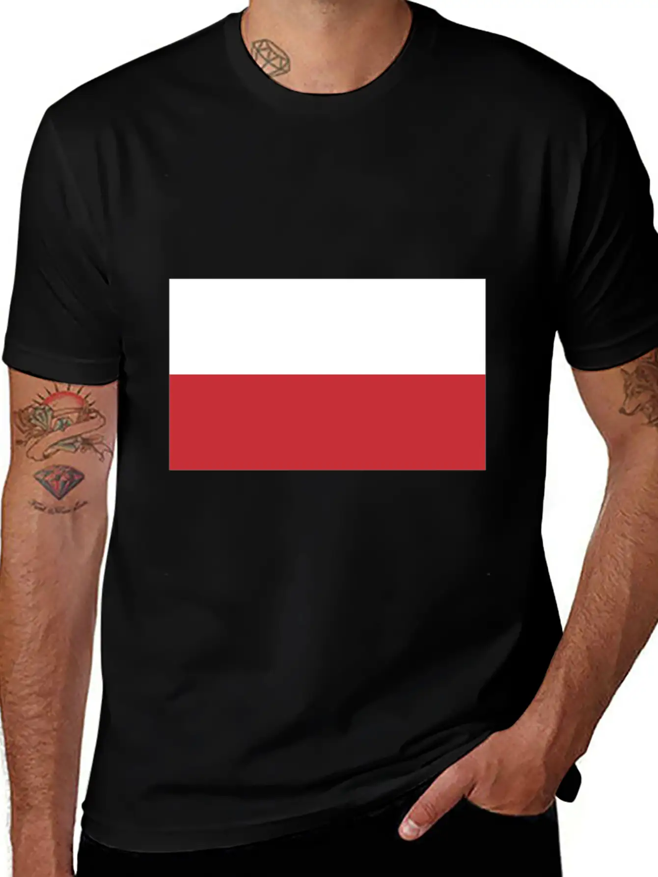 Flag Of Poland, Polands Flag, Flag Poland Essential Unisex Summer Tee – Soft Cotton Casual Fit