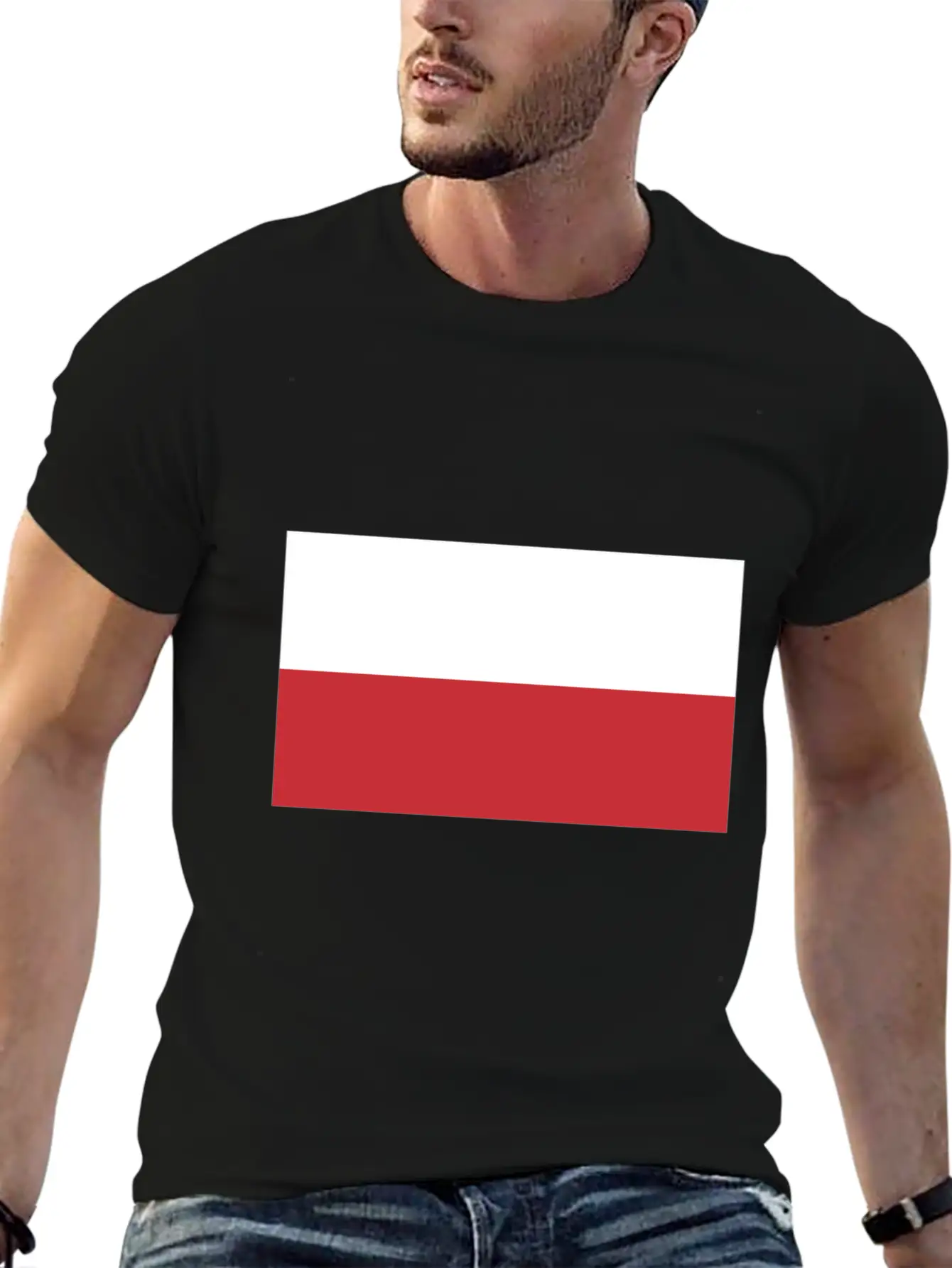 Flag Of Poland, Polands Flag, Flag Poland Essential Unisex Summer Tee – Soft Cotton Casual Fit