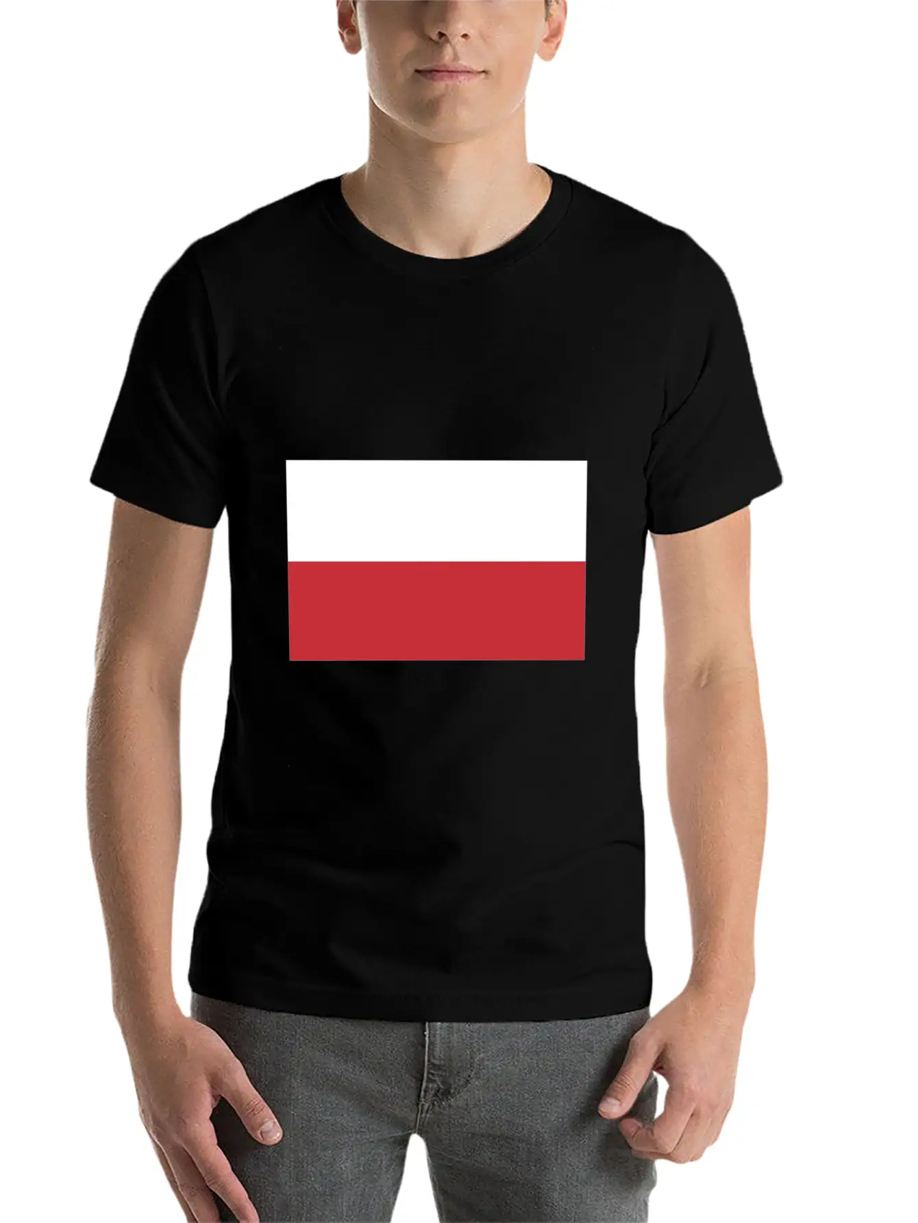 Flag Of Poland, Polands Flag, Flag Poland Essential Unisex Summer Tee – Soft Cotton Casual Fit