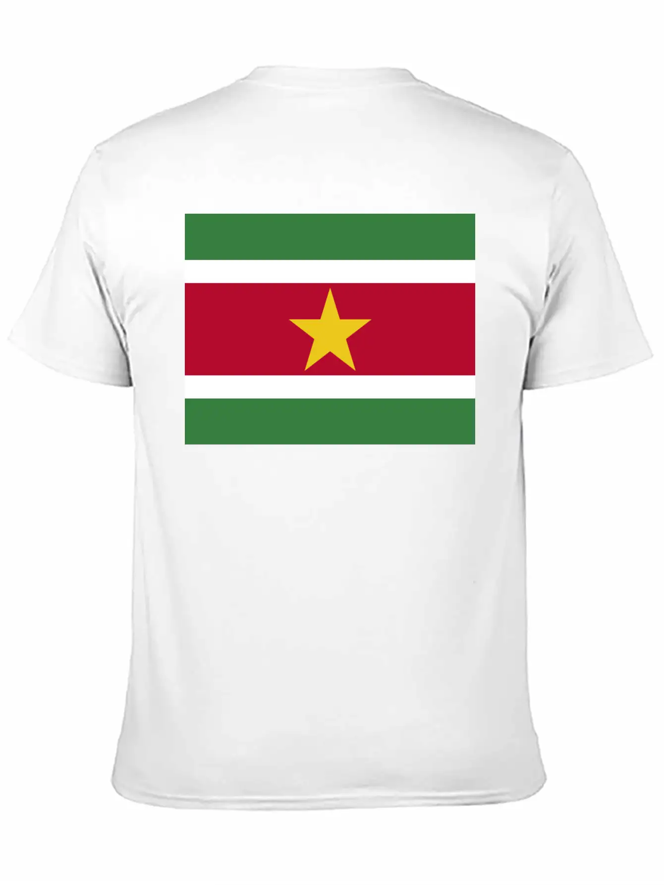 Flag Of Suriname (sr) Basic Graphic T-Shirt – Daily Comfort In Soft Cotton