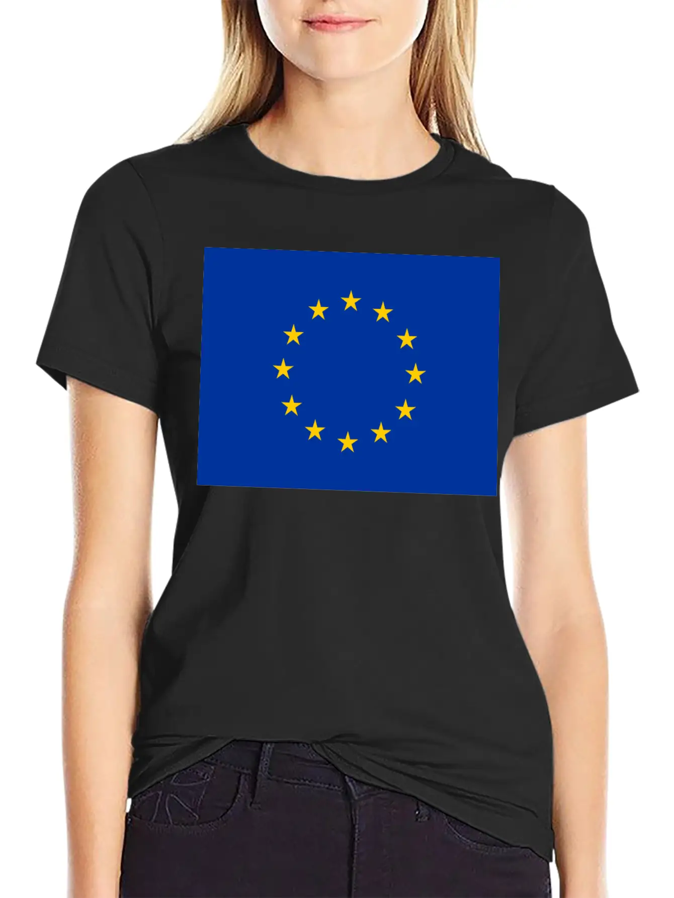 Flag Of Zimbabwe (eu) Stylish Everyday T-Shirt – Unisex Basic Cotton Tee