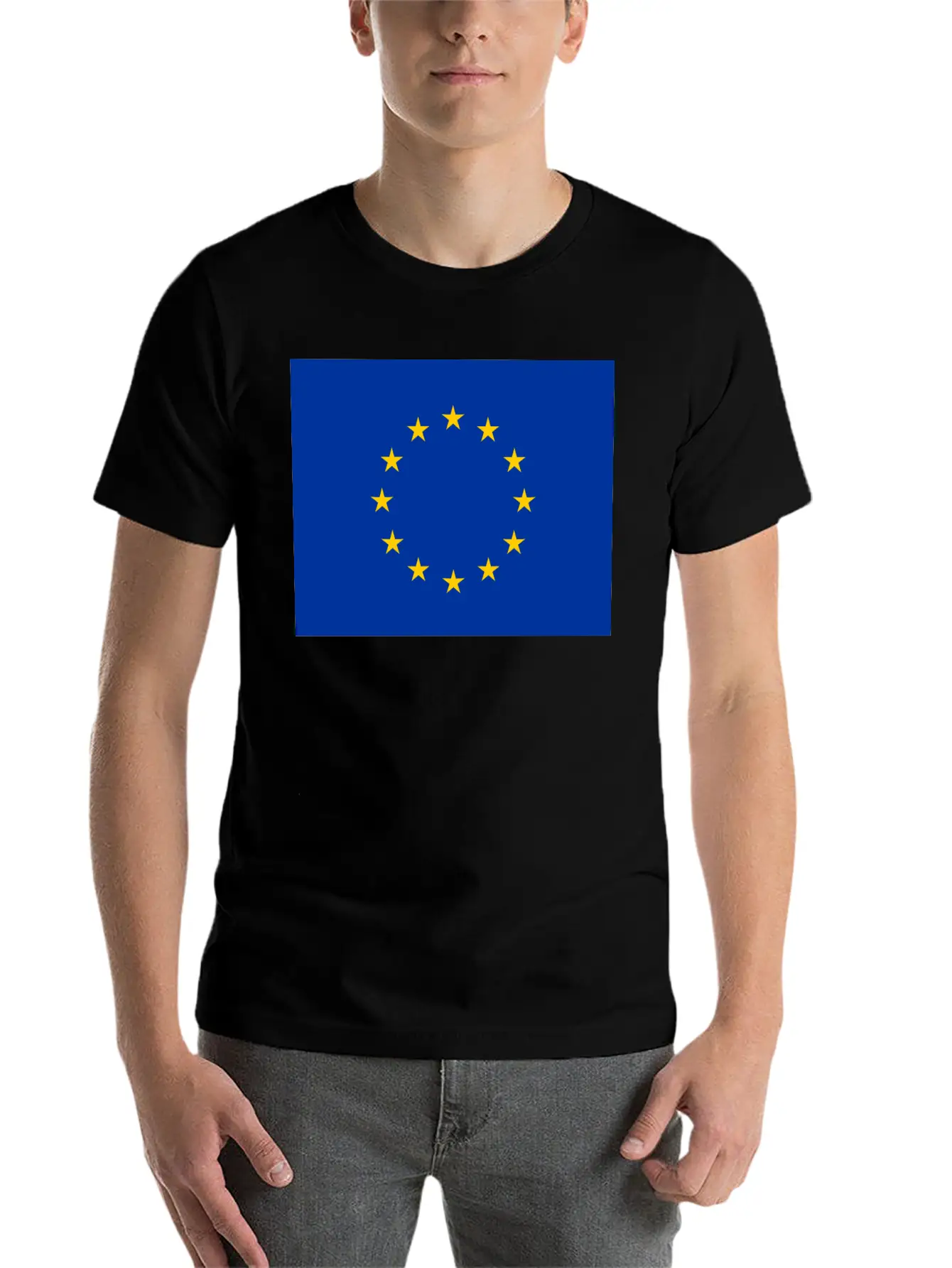 Flag Of Zimbabwe (eu) Stylish Everyday T-Shirt – Unisex Basic Cotton Tee