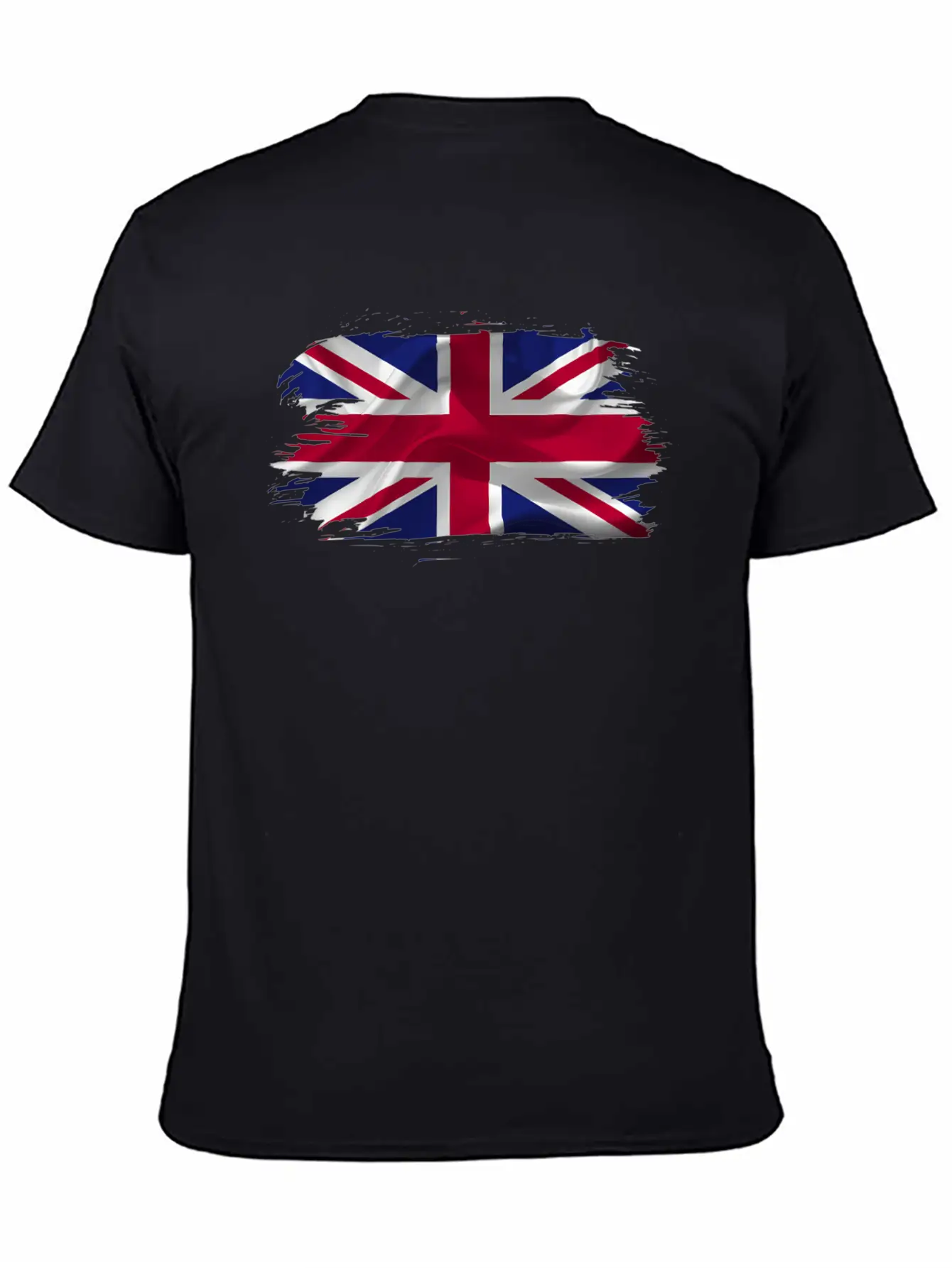 Flag United Kingdom Country Stylish Everyday T-Shirt – Unisex Basic Cotton Tee