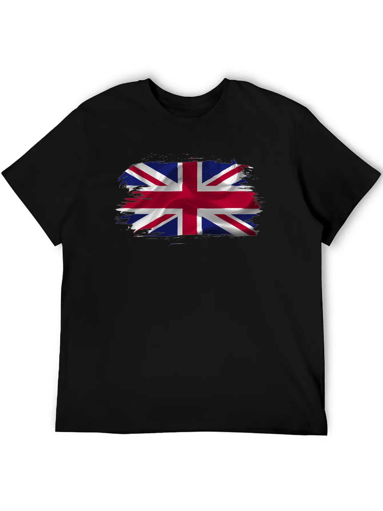 Flag United Kingdom Country Stylish Everyday T-Shirt – Unisex Basic Cotton Tee