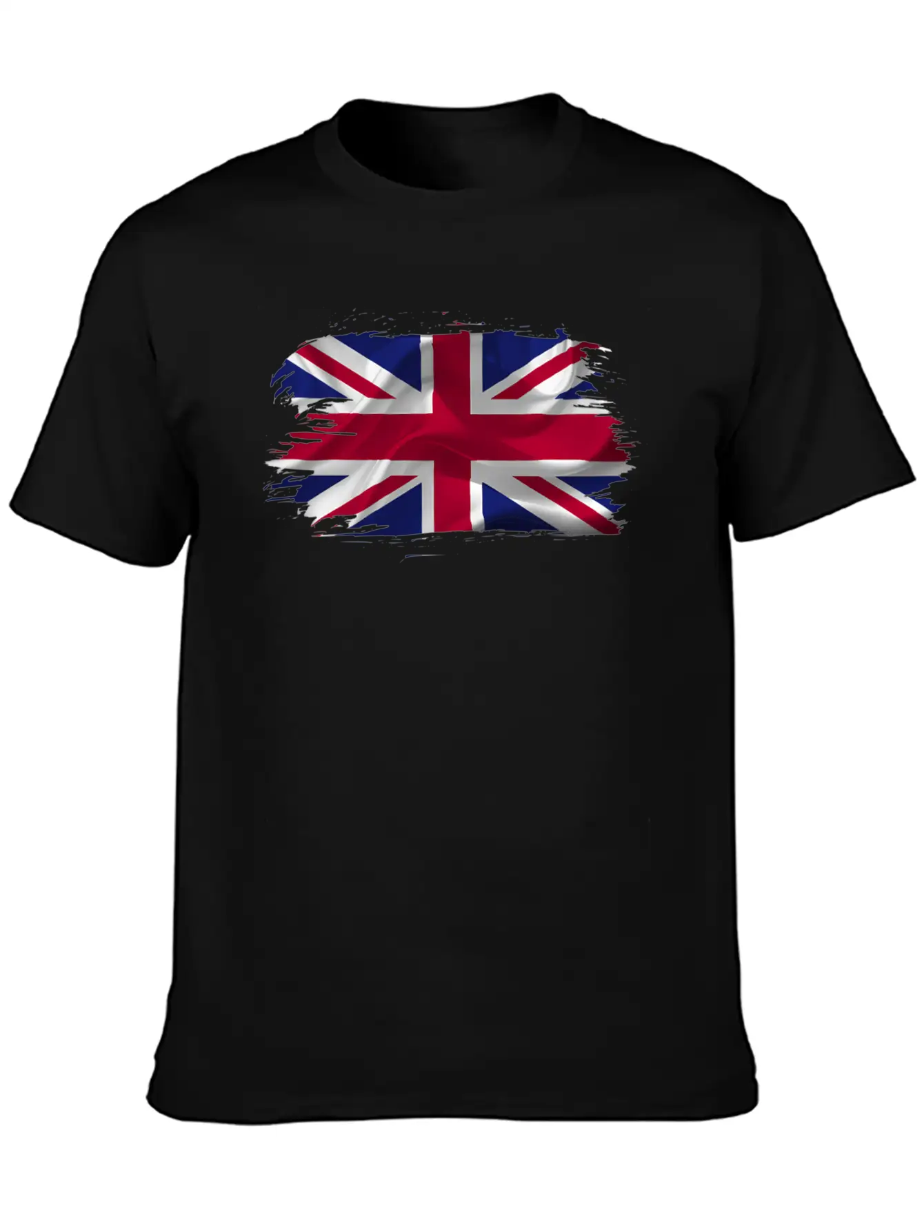 Flag United Kingdom Country Stylish Everyday T-Shirt – Unisex Basic Cotton Tee