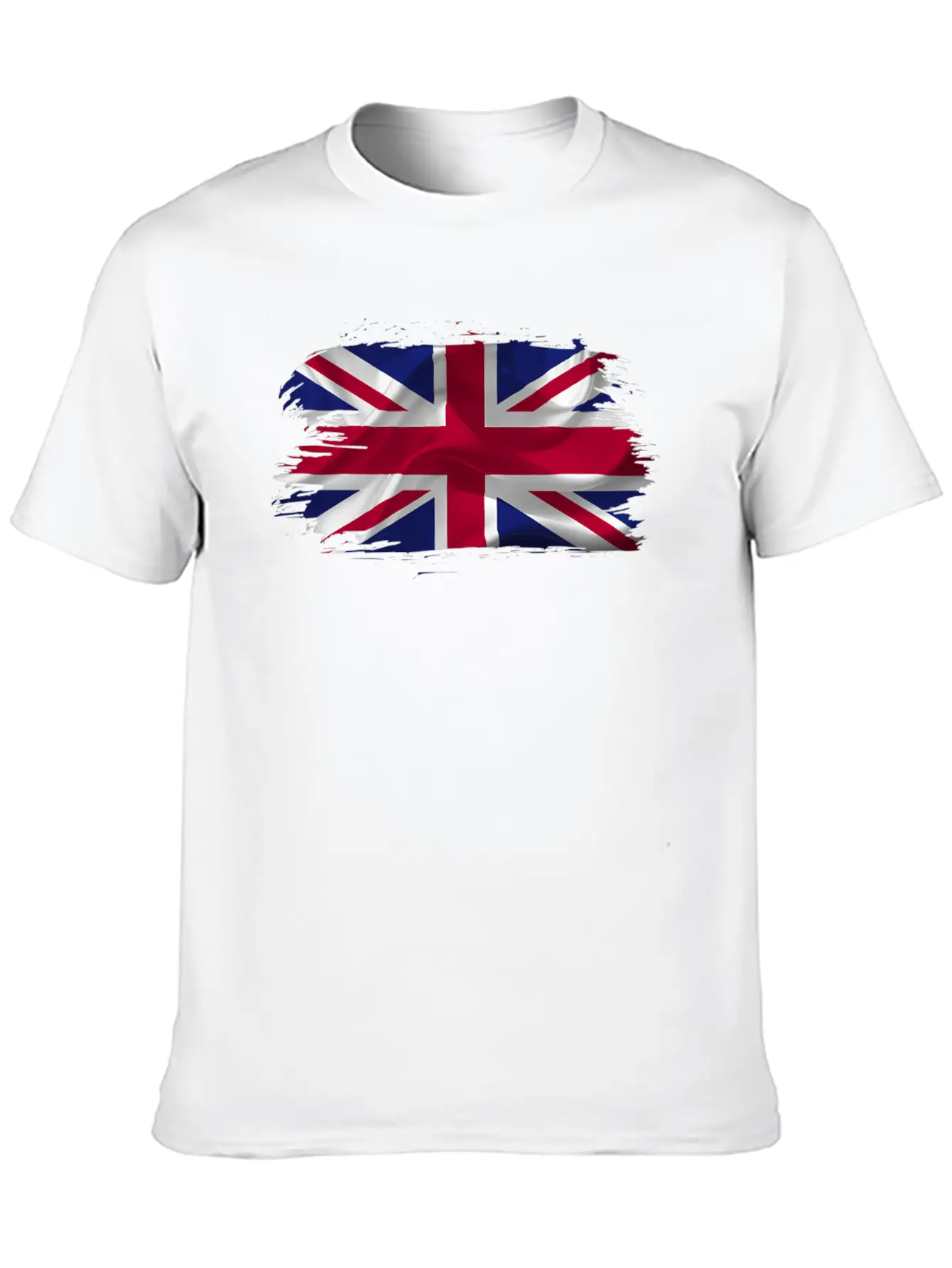 Flag United Kingdom Country Stylish Everyday T-Shirt – Unisex Basic Cotton Tee