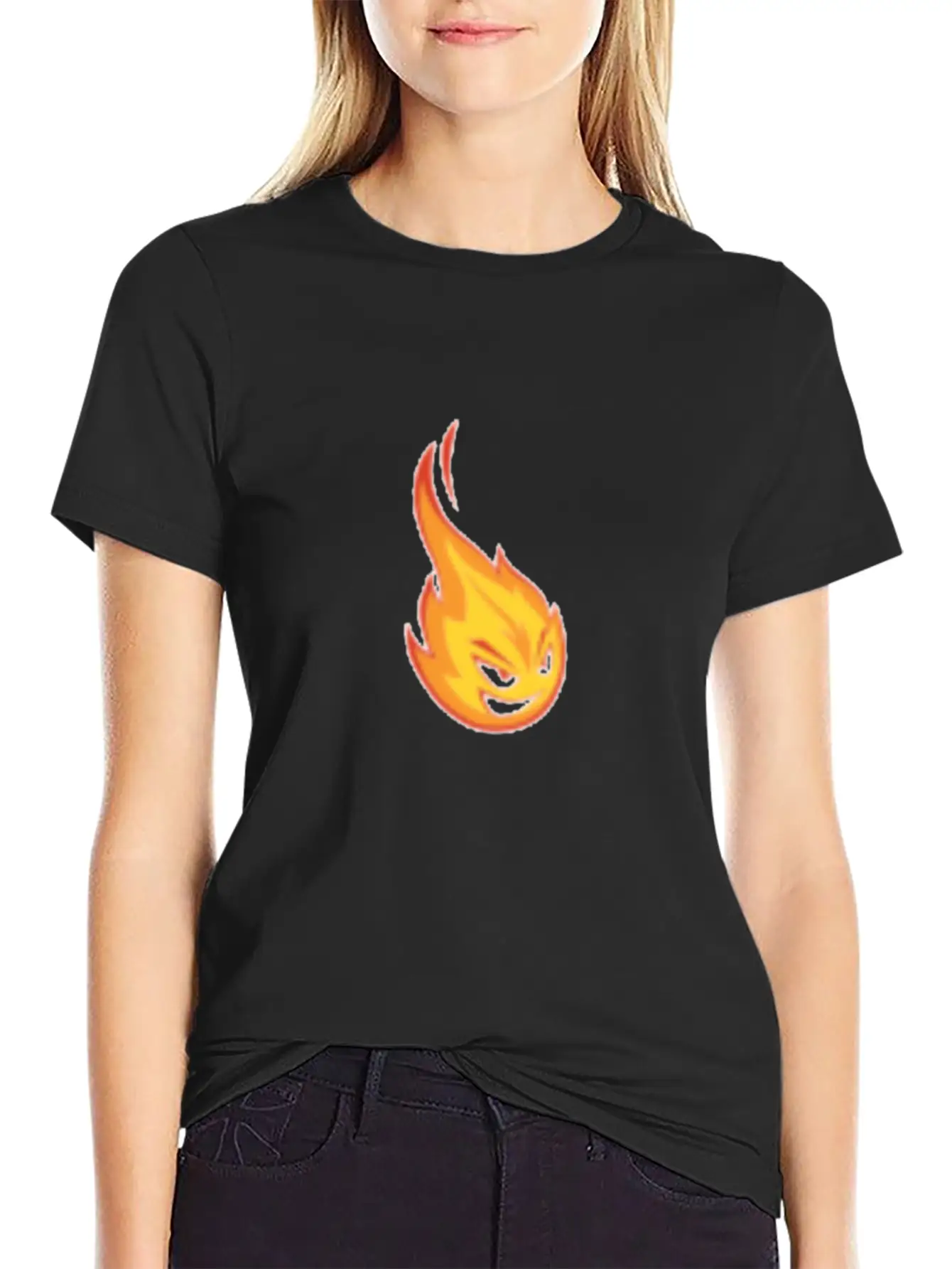 Flame Stylish Everyday T-Shirt – Unisex Basic Cotton Tee