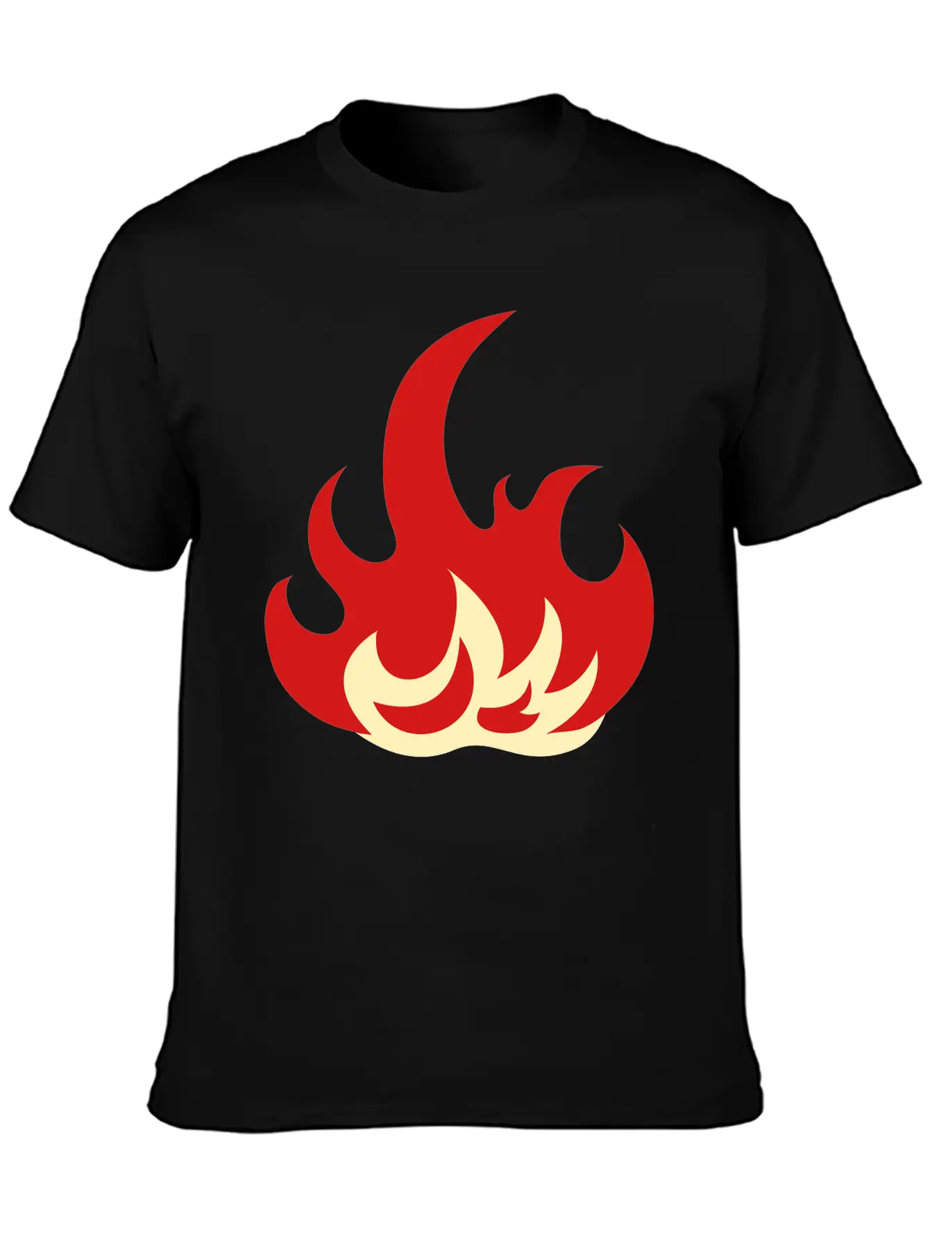 Flame Timeless Short Sleeve Tee – Comfy And Minimalist Design