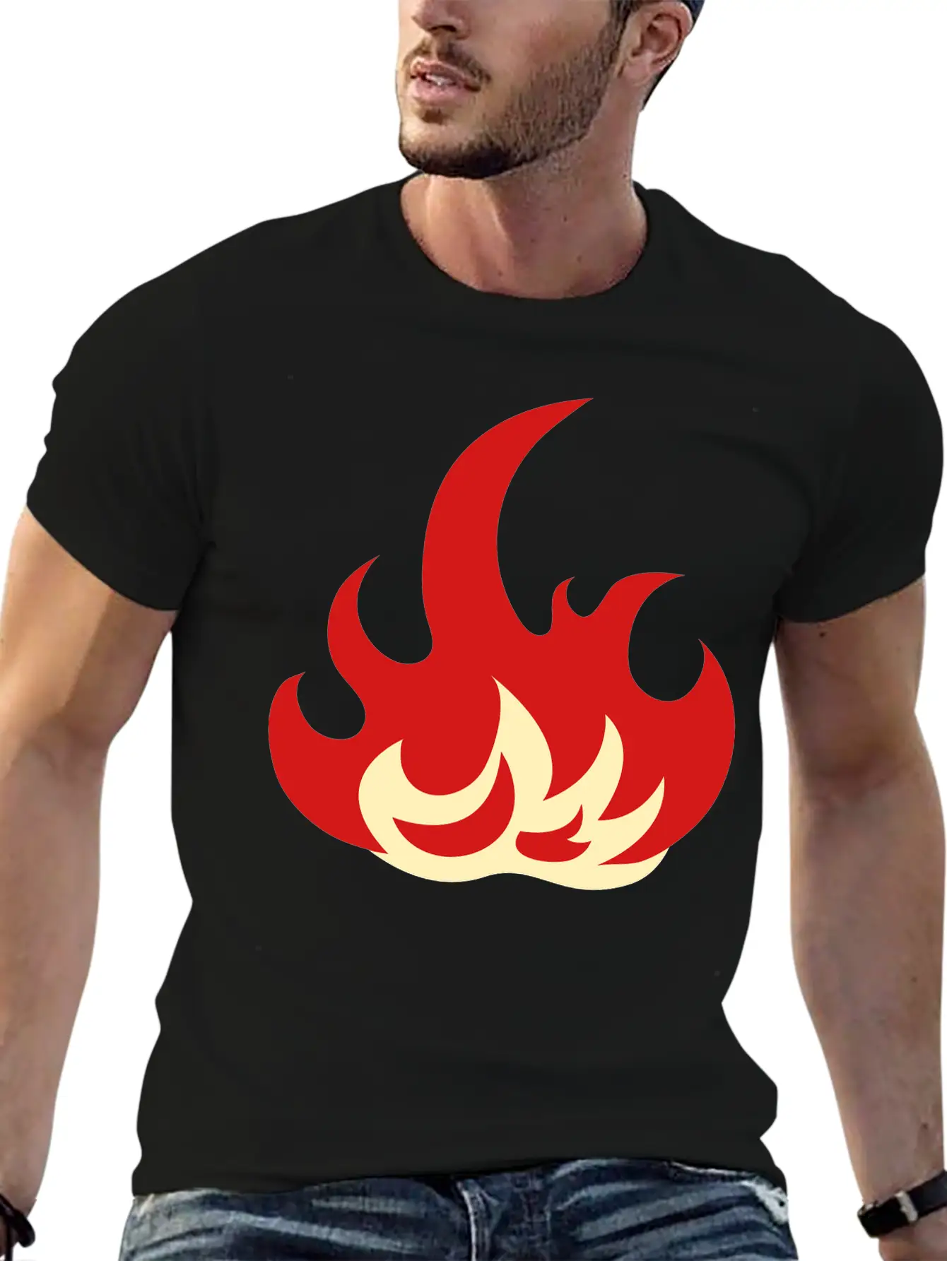Flame Timeless Short Sleeve Tee – Comfy And Minimalist Design