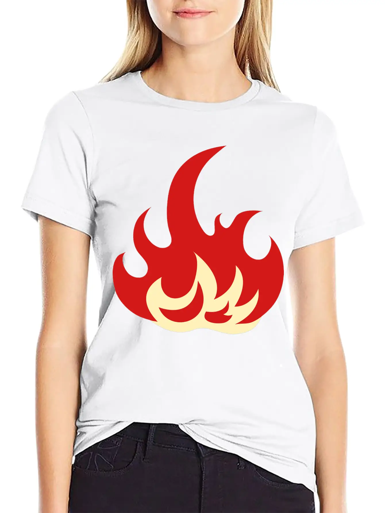 Flame Timeless Short Sleeve Tee – Comfy And Minimalist Design