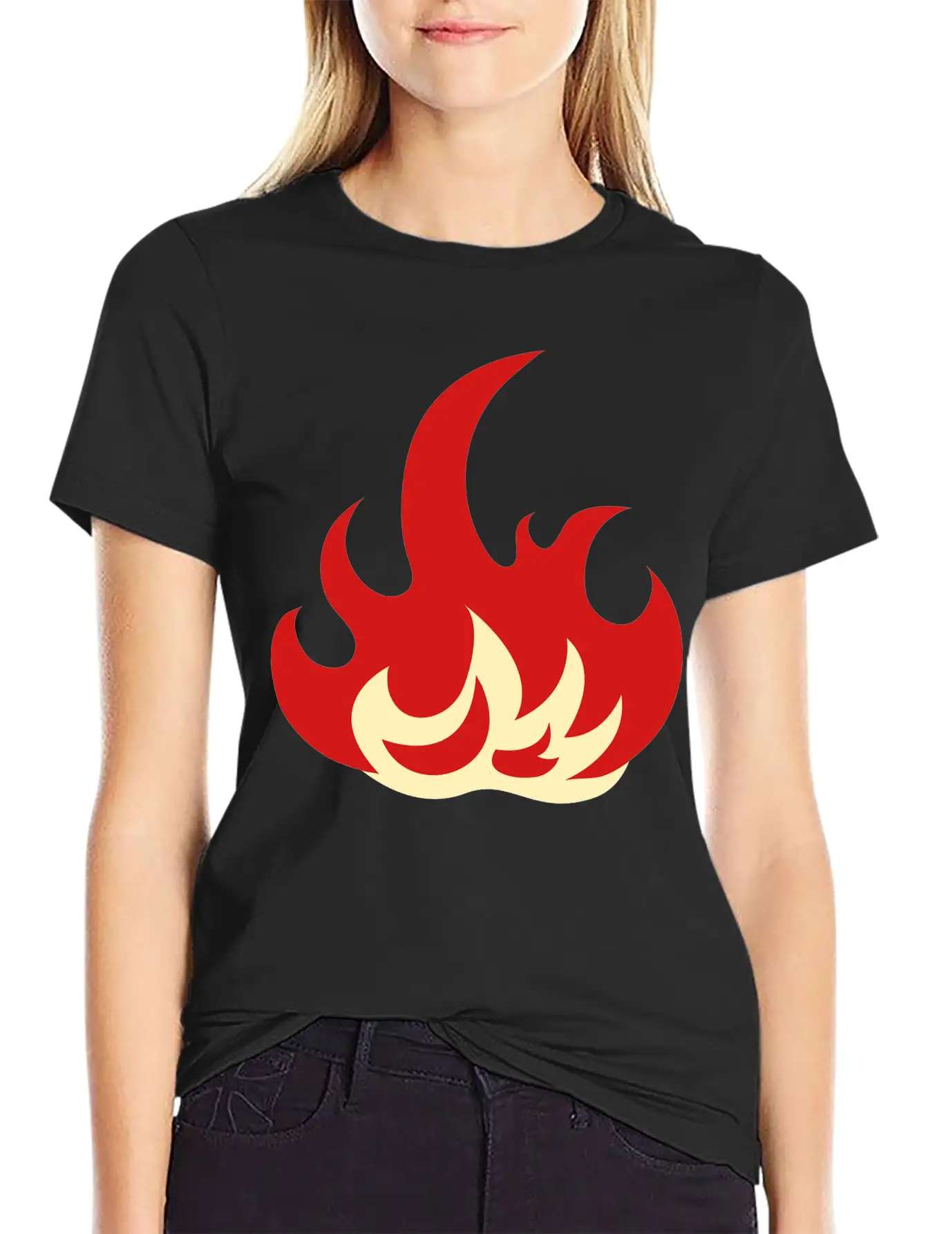 Flame Timeless Short Sleeve Tee – Comfy And Minimalist Design