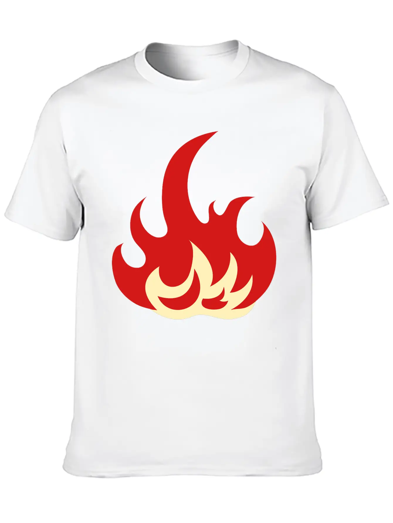 Flame Timeless Short Sleeve Tee – Comfy And Minimalist Design