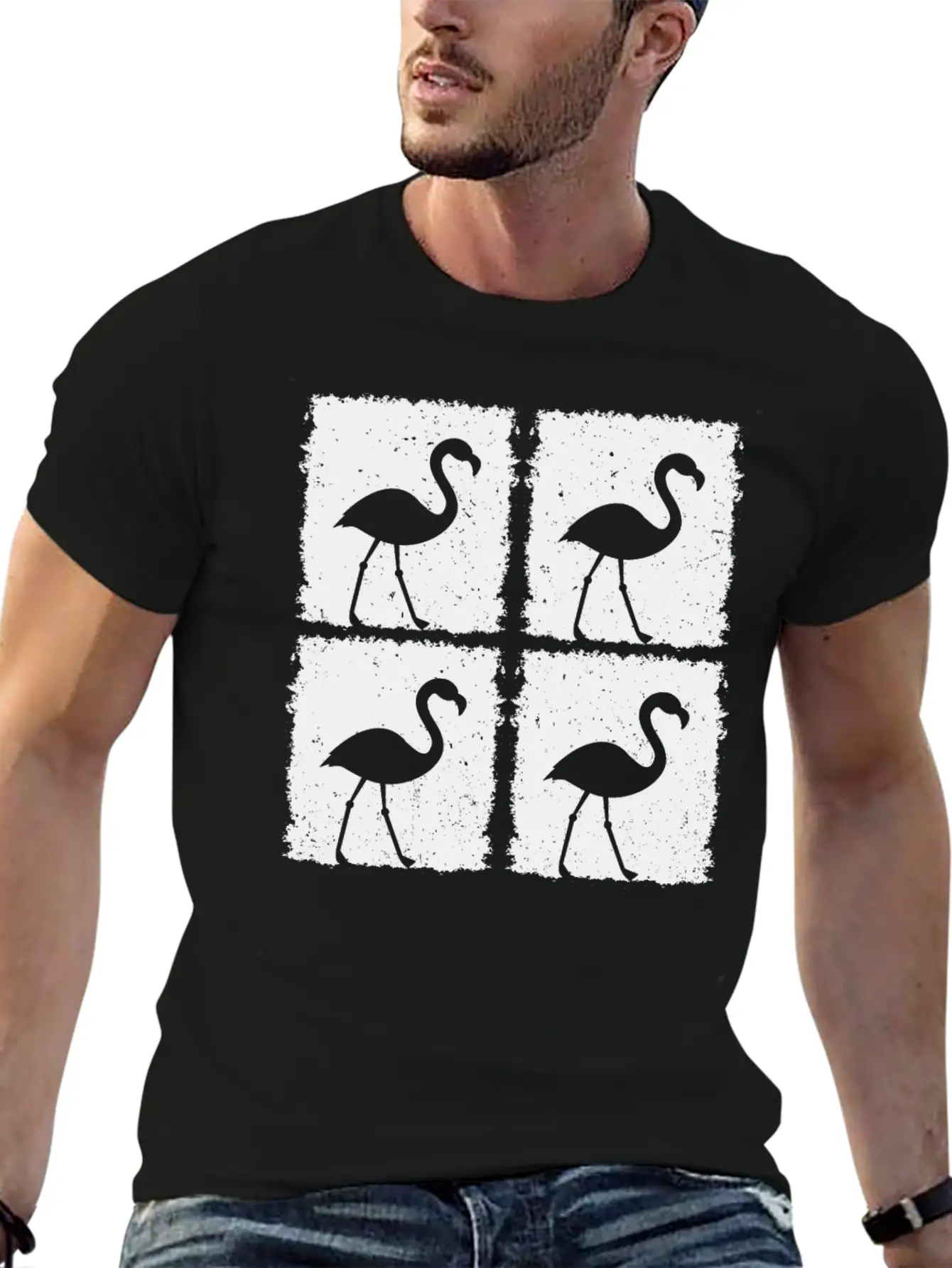 Flamingo Bird Funny Flamingo Pink Flamingo Lover Timeless Short Sleeve Tee – Comfy And Minimalist Design