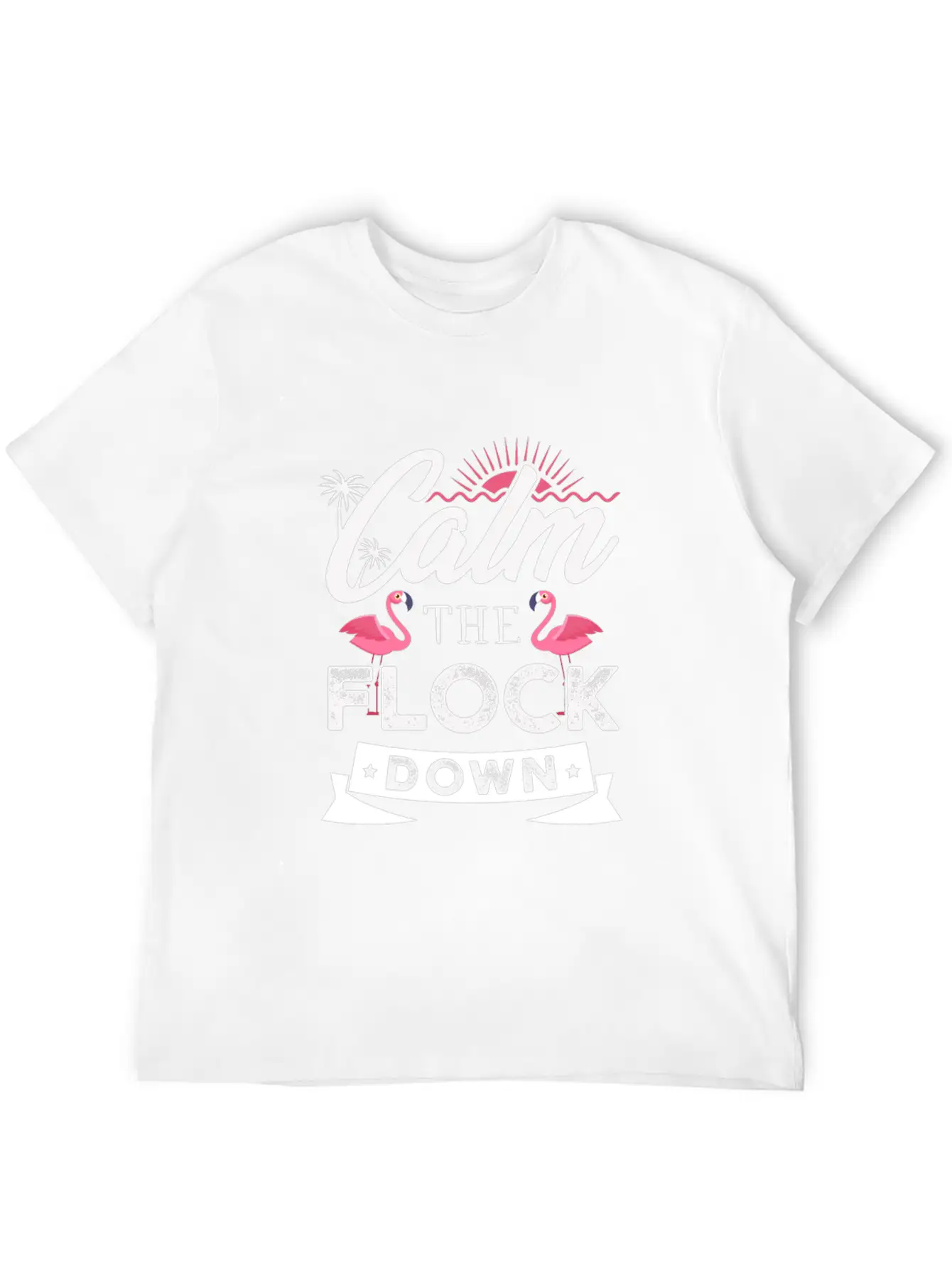 Flamingo Gifts For A Flamingo Fan Comfortable Minimalist Graphic Tee – Summer Style Essential