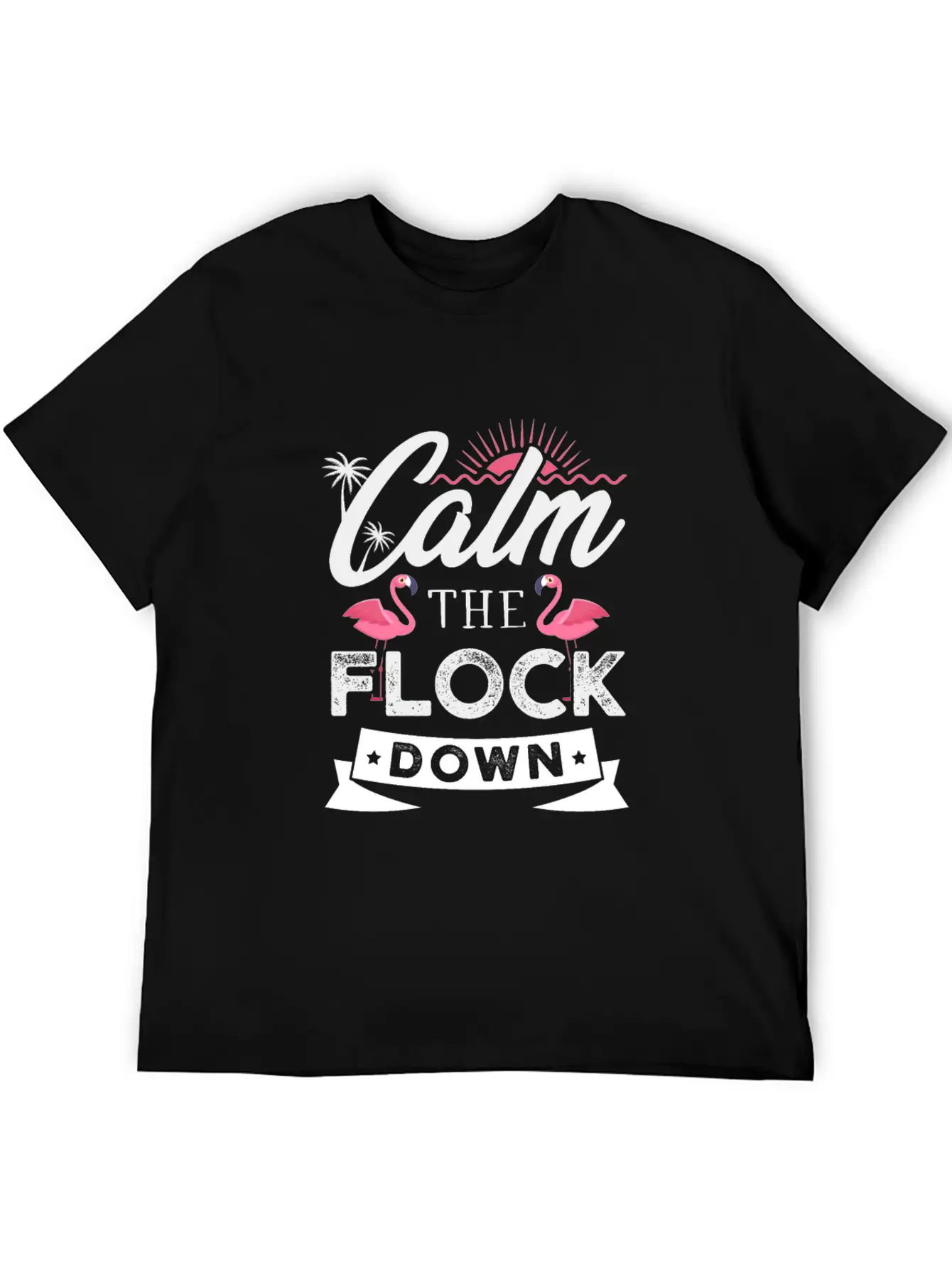 Flamingo Gifts For A Flamingo Fan Comfortable Minimalist Graphic Tee – Summer Style Essential
