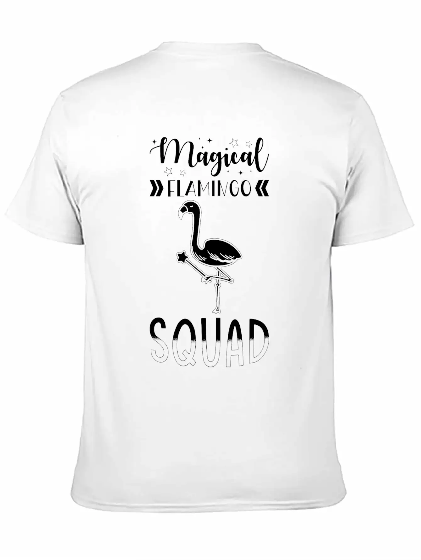 Flamingo Group Magical Flamingo Squad Timeless Short Sleeve Tee – Comfy And Minimalist Design