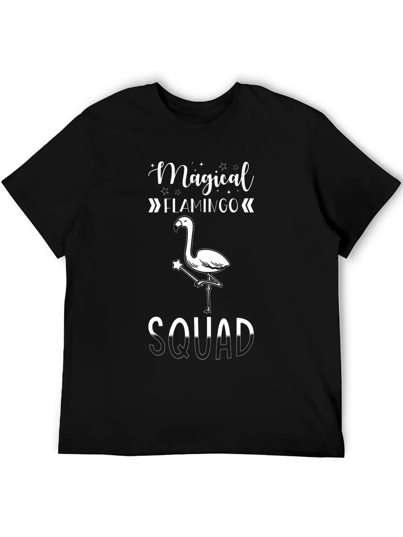 Flamingo Group Magical Flamingo Squad Timeless Short Sleeve Tee – Comfy And Minimalist Design
