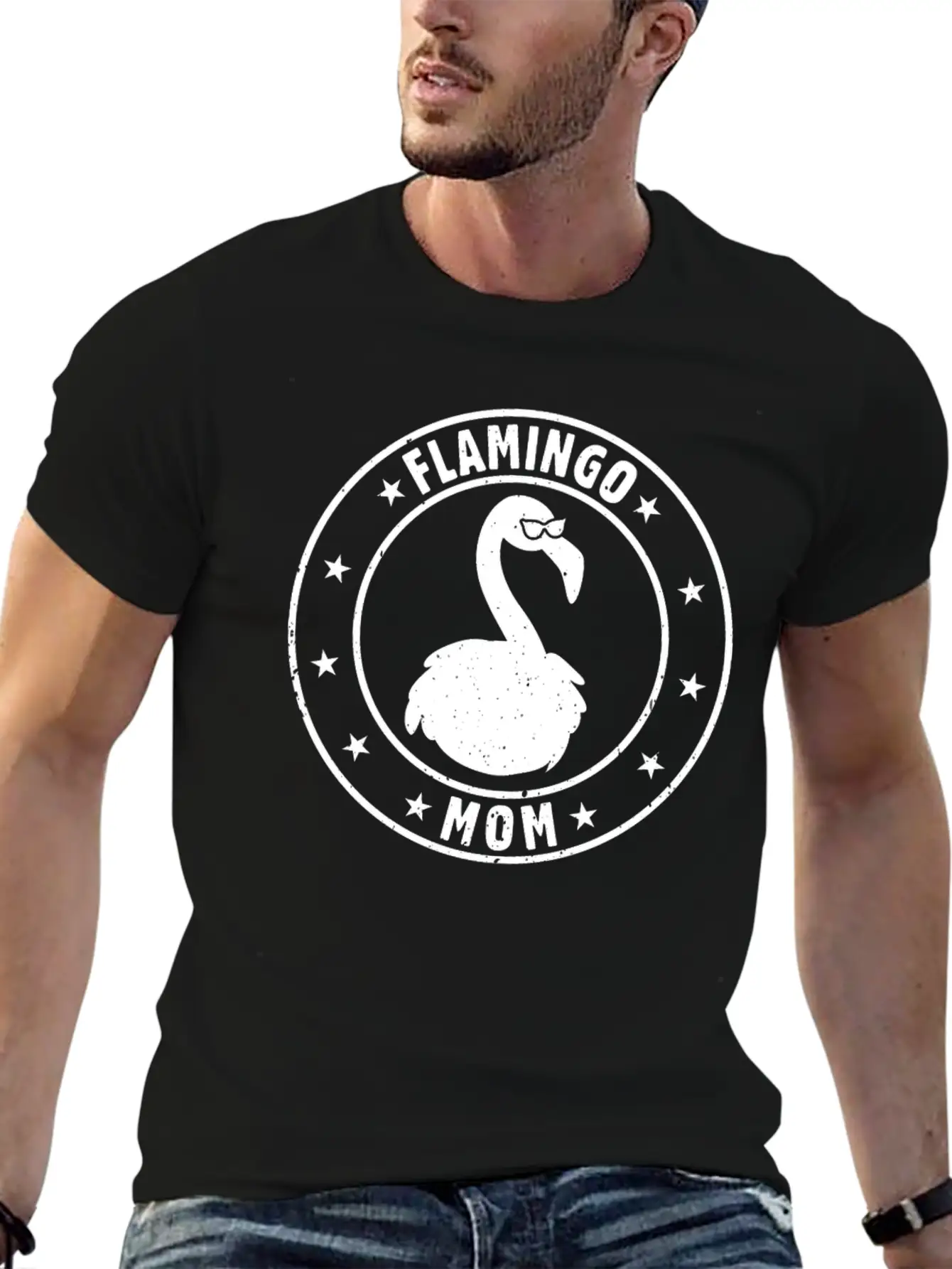 Flamingo Mom Flamingo Mama Flamingo Stylish Everyday T-Shirt – Unisex Basic Cotton Tee