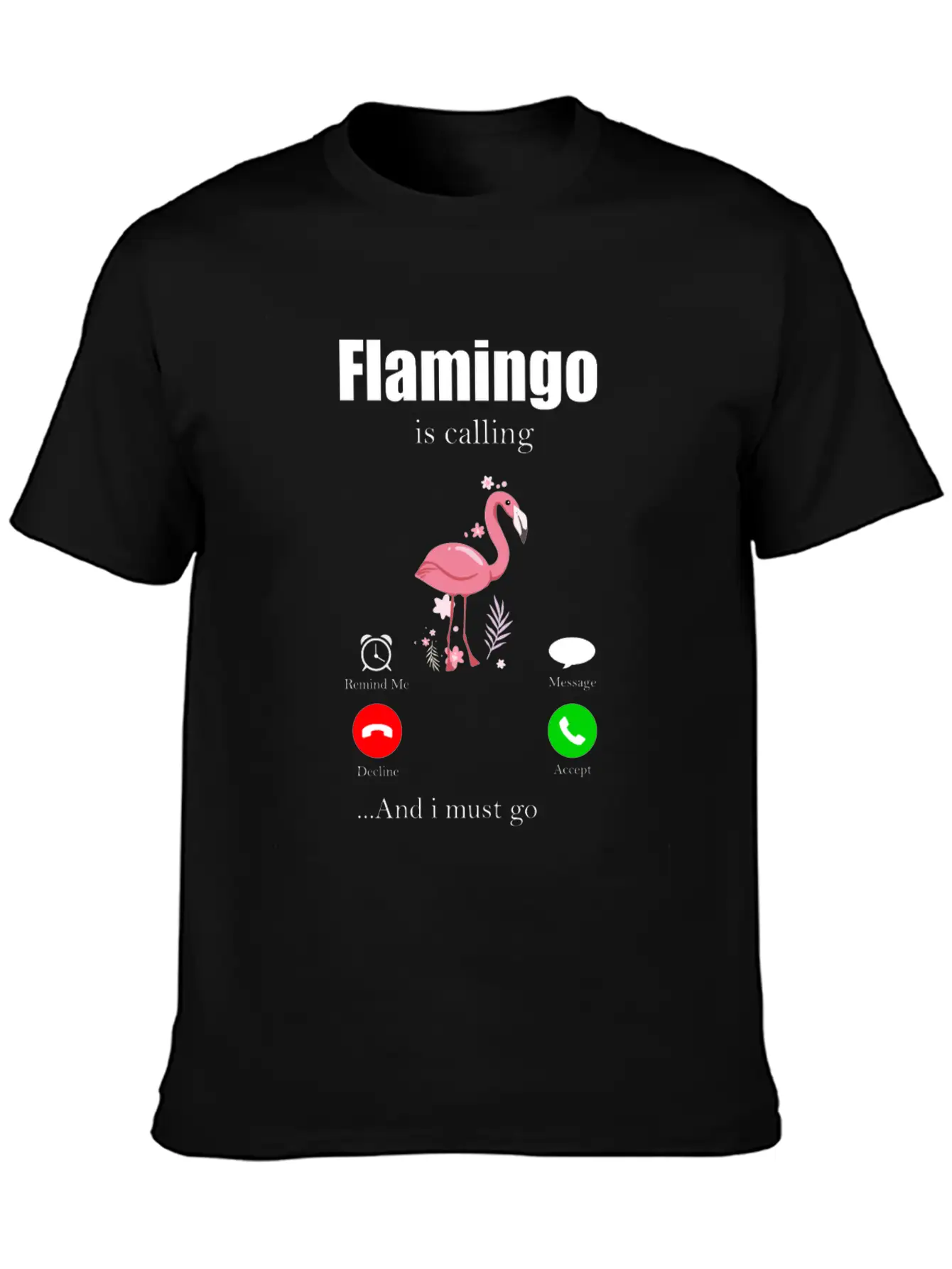 Flamingo Stylish Everyday T-Shirt – Unisex Basic Cotton Tee