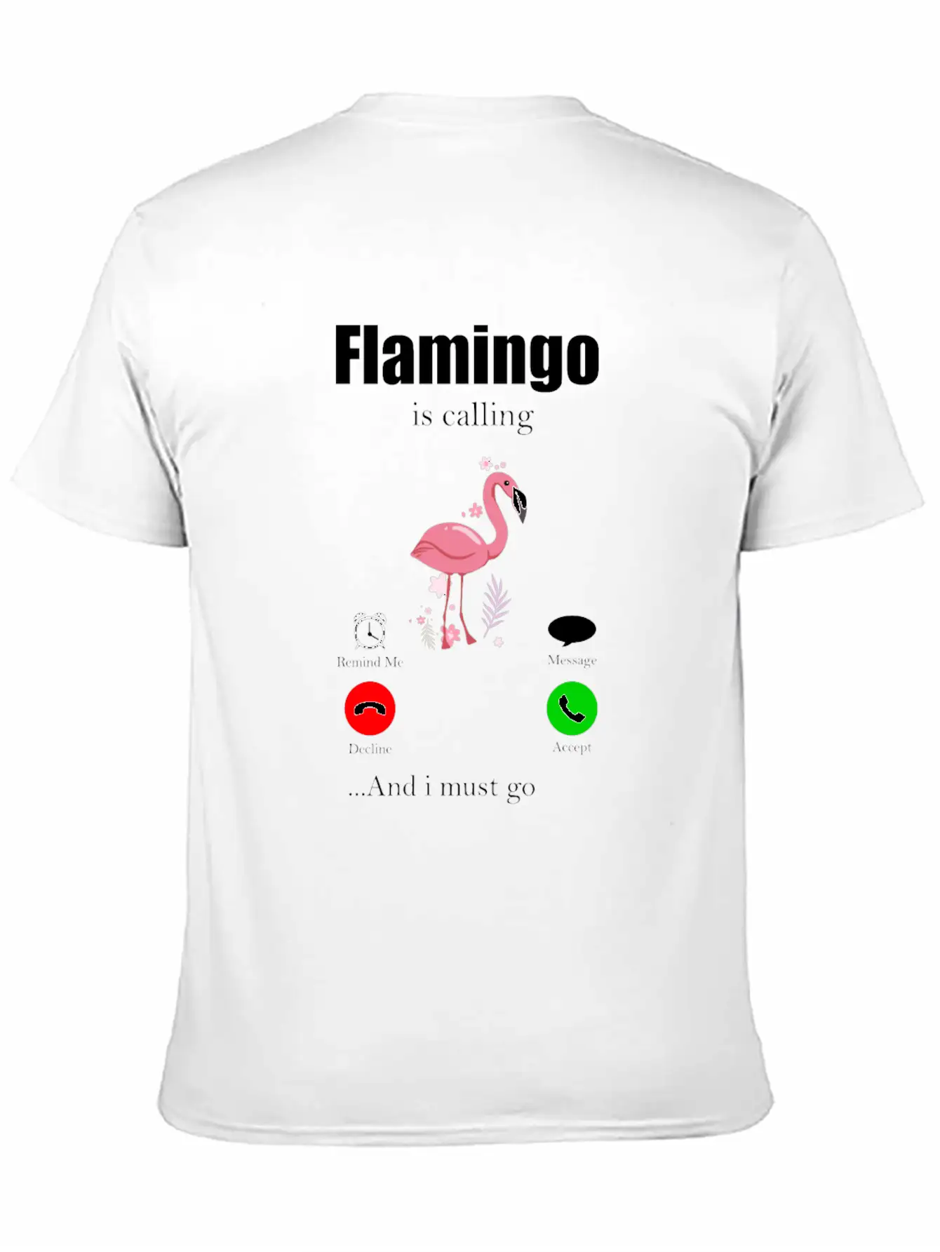 Flamingo Stylish Everyday T-Shirt – Unisex Basic Cotton Tee