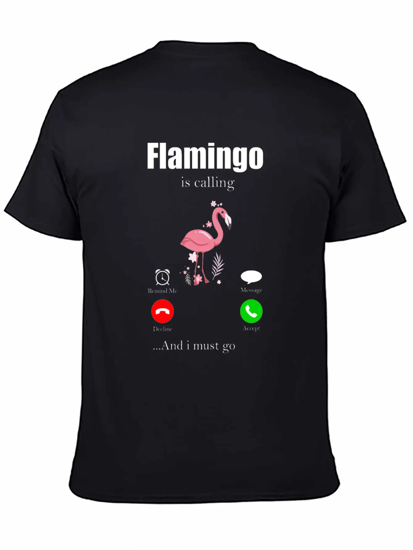 Flamingo Stylish Everyday T-Shirt – Unisex Basic Cotton Tee
