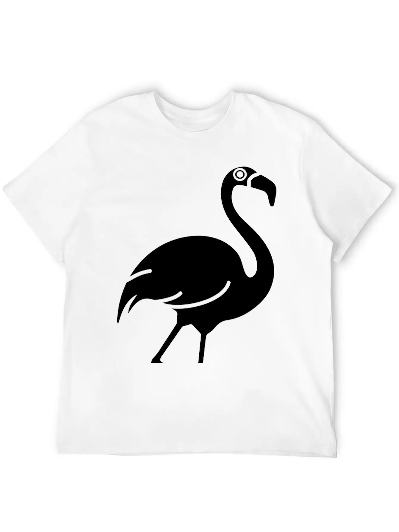 Flamingo Unisex Short Sleeve Soft Cotton T-Shirt – Casual Everyday Wear