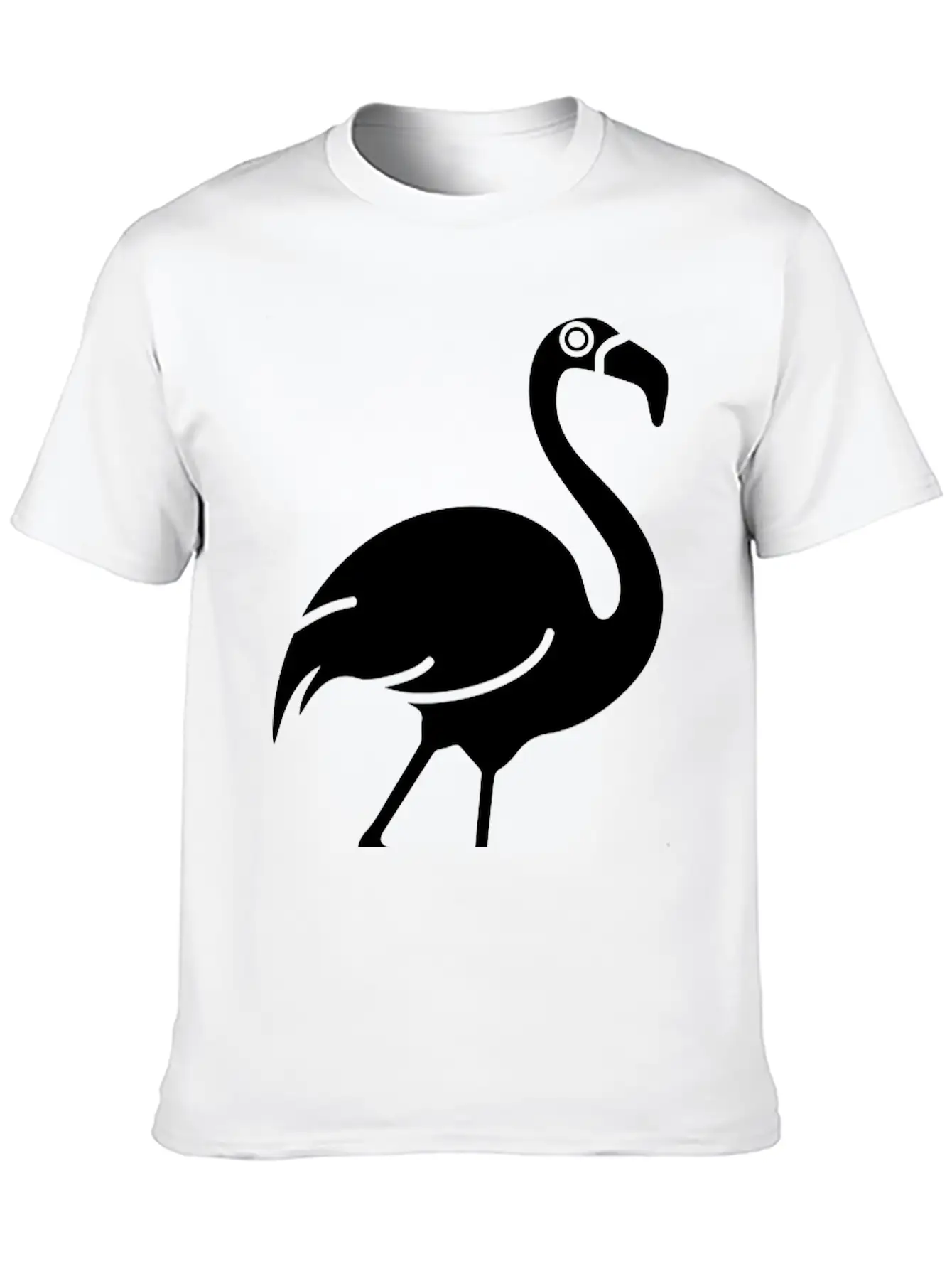 Flamingo Unisex Short Sleeve Soft Cotton T-Shirt – Casual Everyday Wear