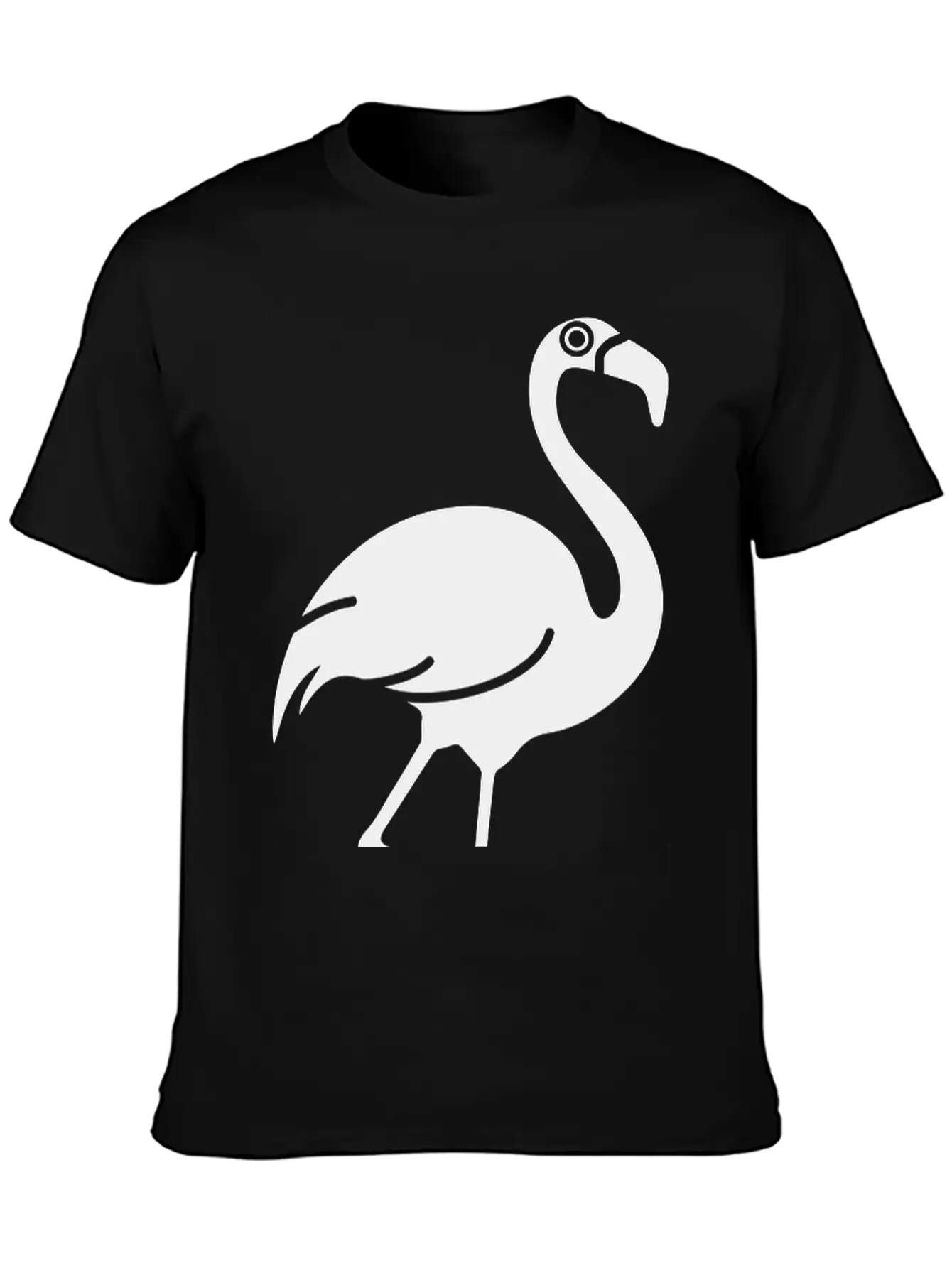 Flamingo Unisex Short Sleeve Soft Cotton T-Shirt – Casual Everyday Wear