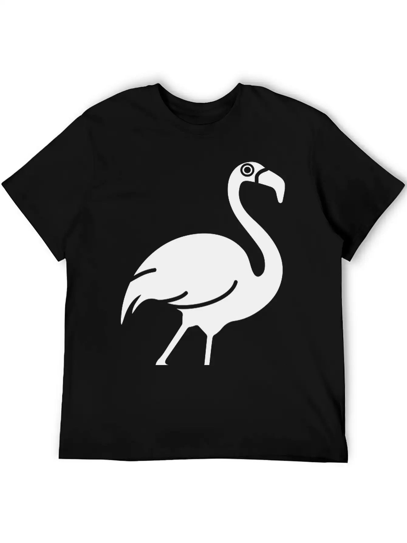 Flamingo Unisex Short Sleeve Soft Cotton T-Shirt – Casual Everyday Wear