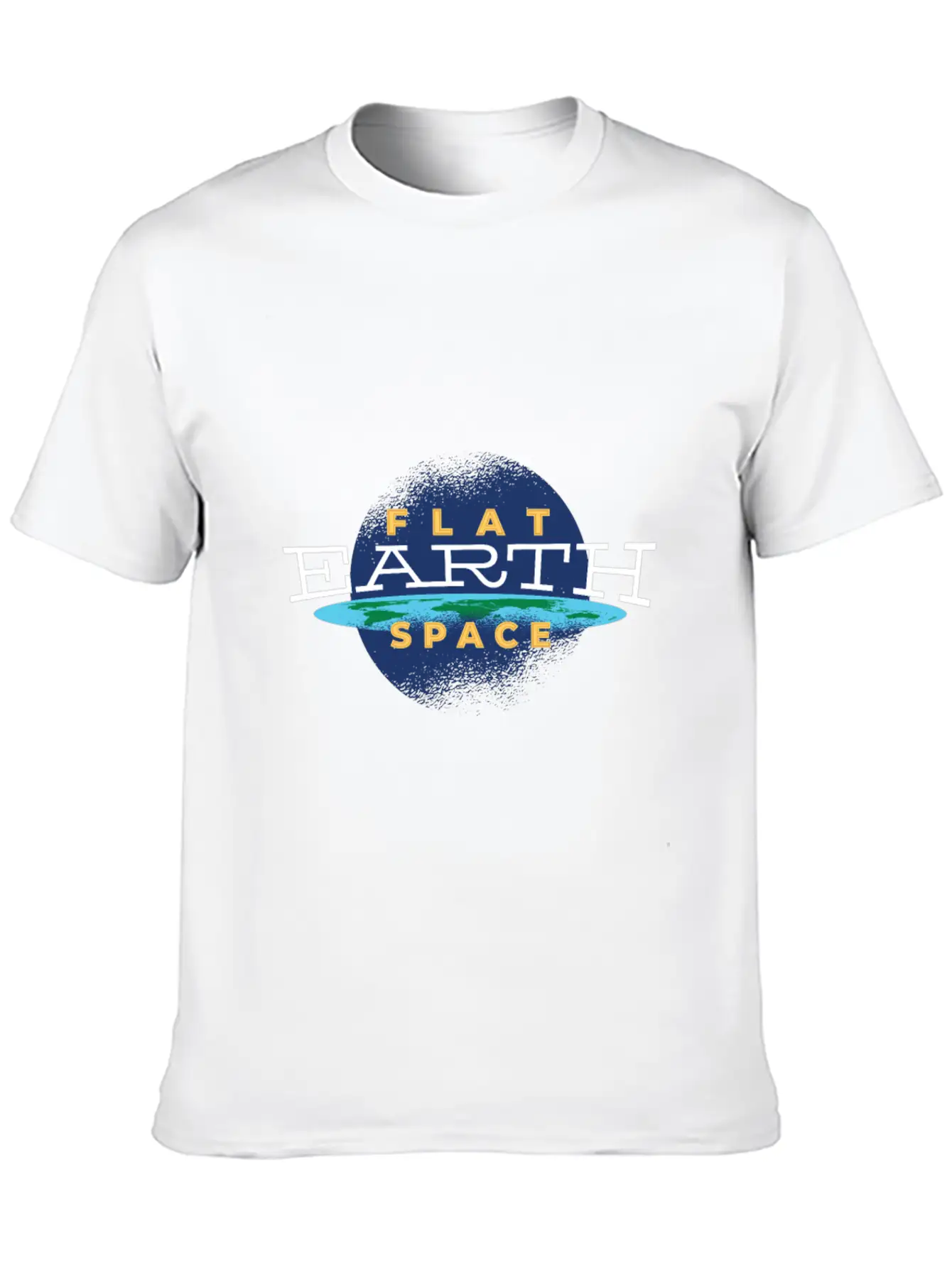Flat Earth Shirt Stylish Everyday T-Shirt – Unisex Basic Cotton Tee