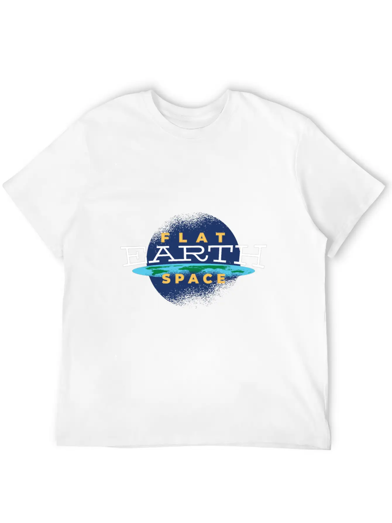 Flat Earth Shirt Stylish Everyday T-Shirt – Unisex Basic Cotton Tee
