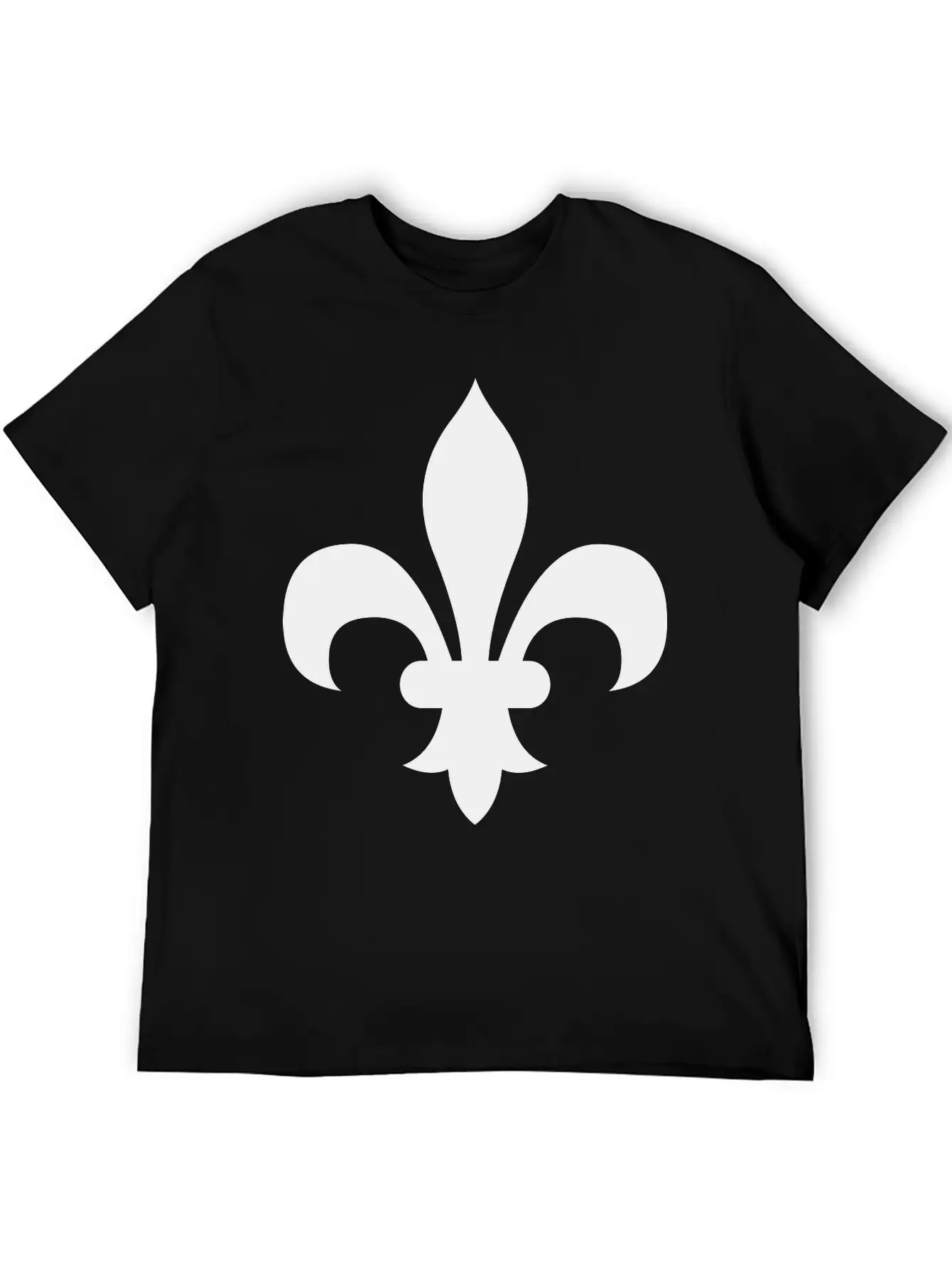Fleur De Lis Basic Graphic T-Shirt – Daily Comfort In Soft Cotton