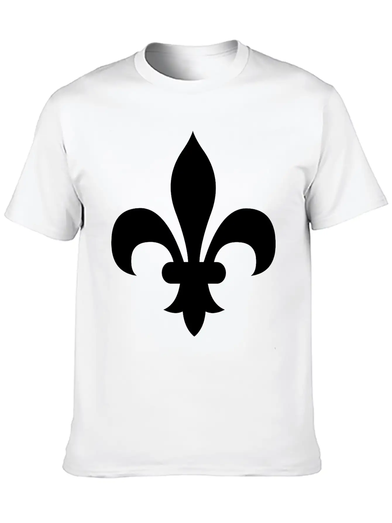 Fleur De Lis Basic Graphic T-Shirt – Daily Comfort In Soft Cotton